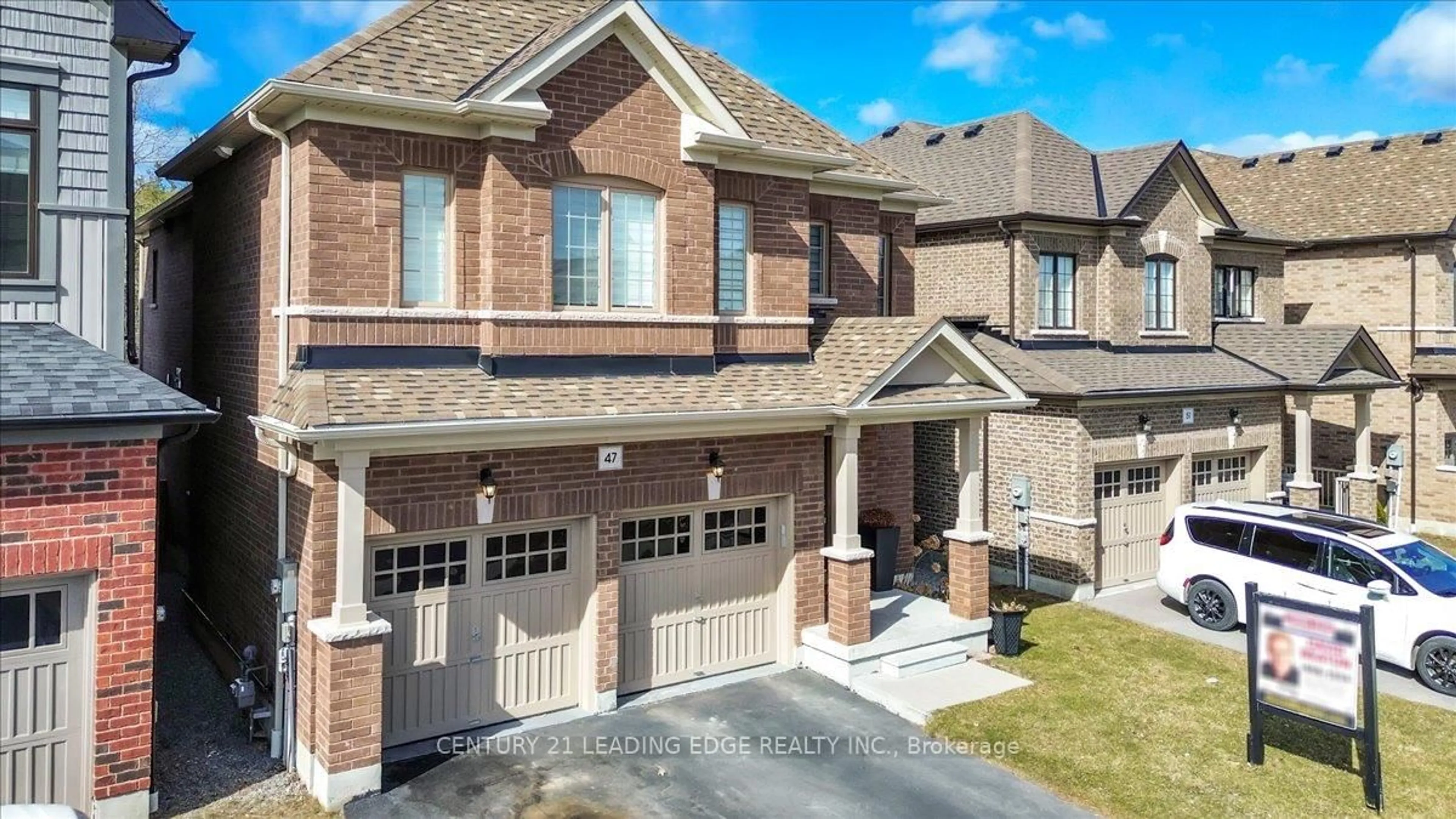 Home with brick exterior material, street for 47 Crombie St, Clarington Ontario L1C 0T5