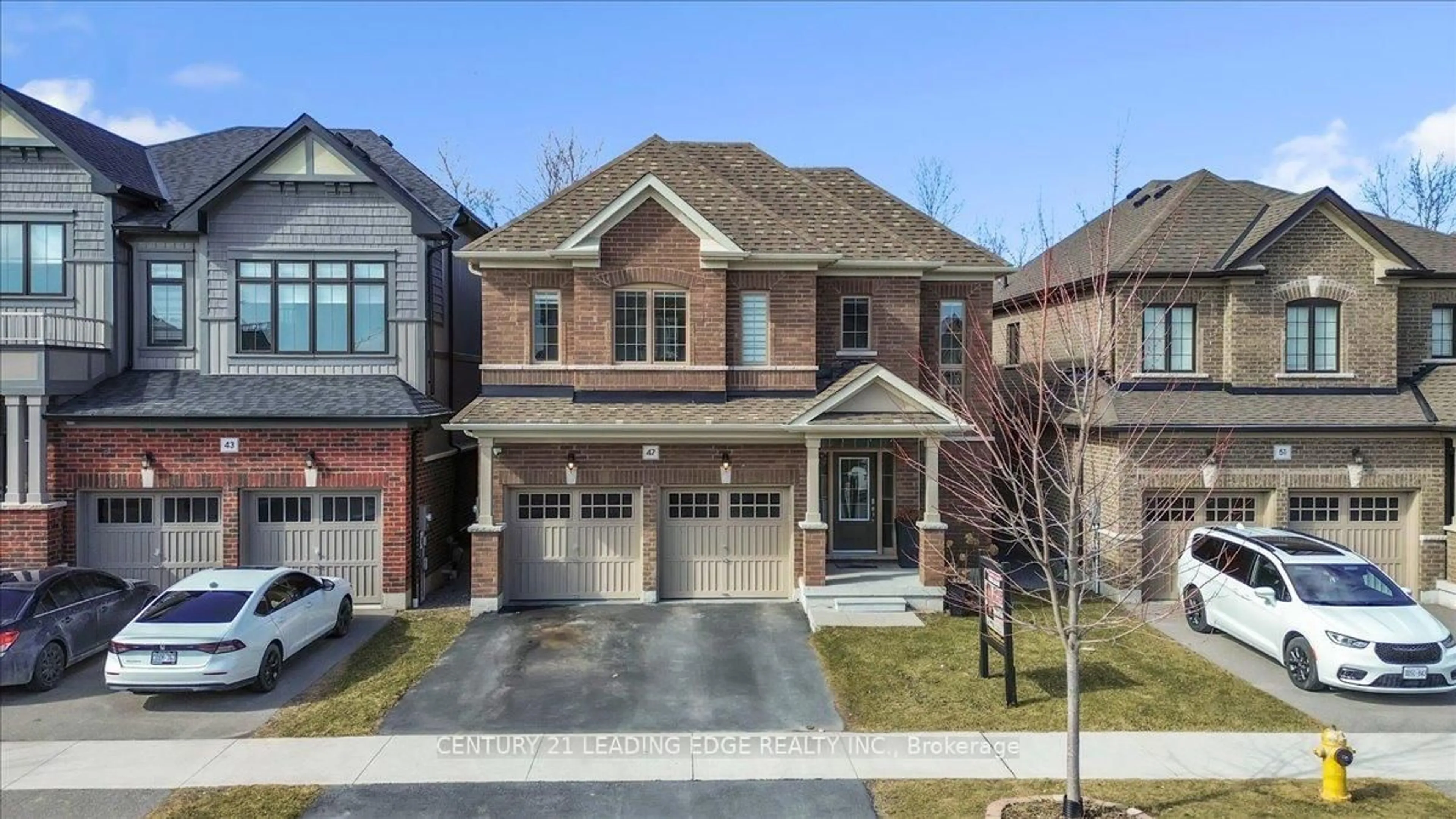 Home with brick exterior material, street for 47 Crombie St, Clarington Ontario L1C 0T5