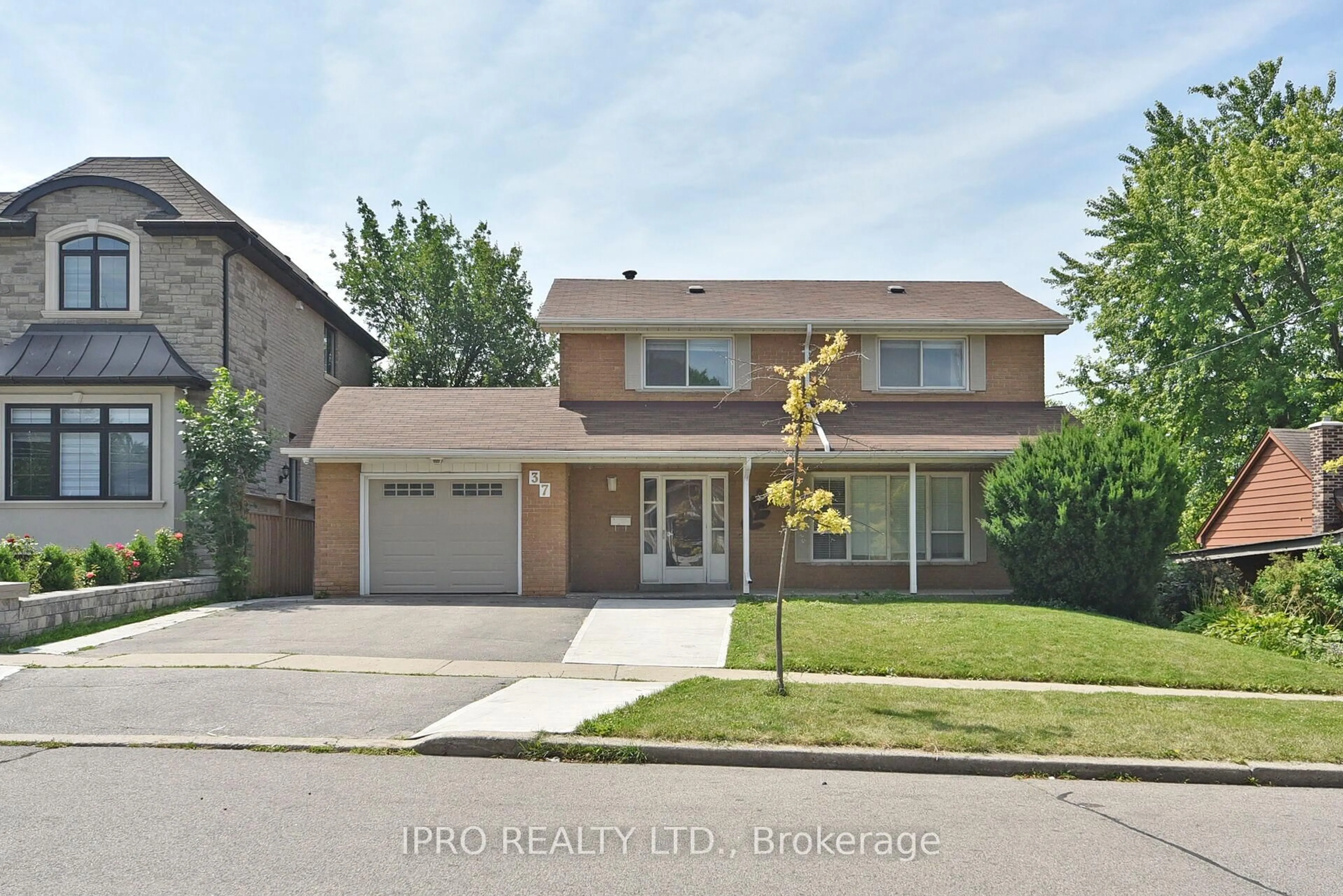 Home with brick exterior material, street for 37 Marcella St, Toronto Ontario M1G 1K9