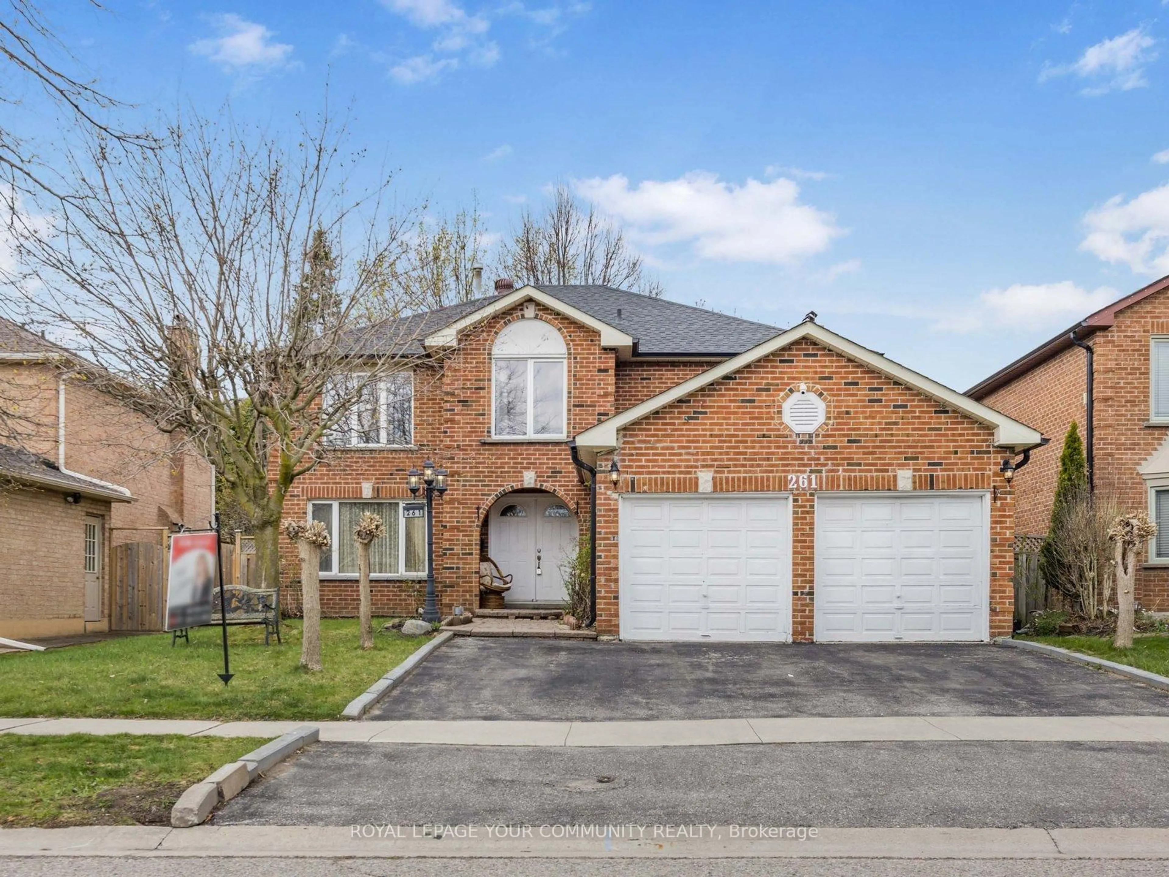 Home with brick exterior material, street for 261 Hoover Dr, Pickering Ontario L1V 5R9