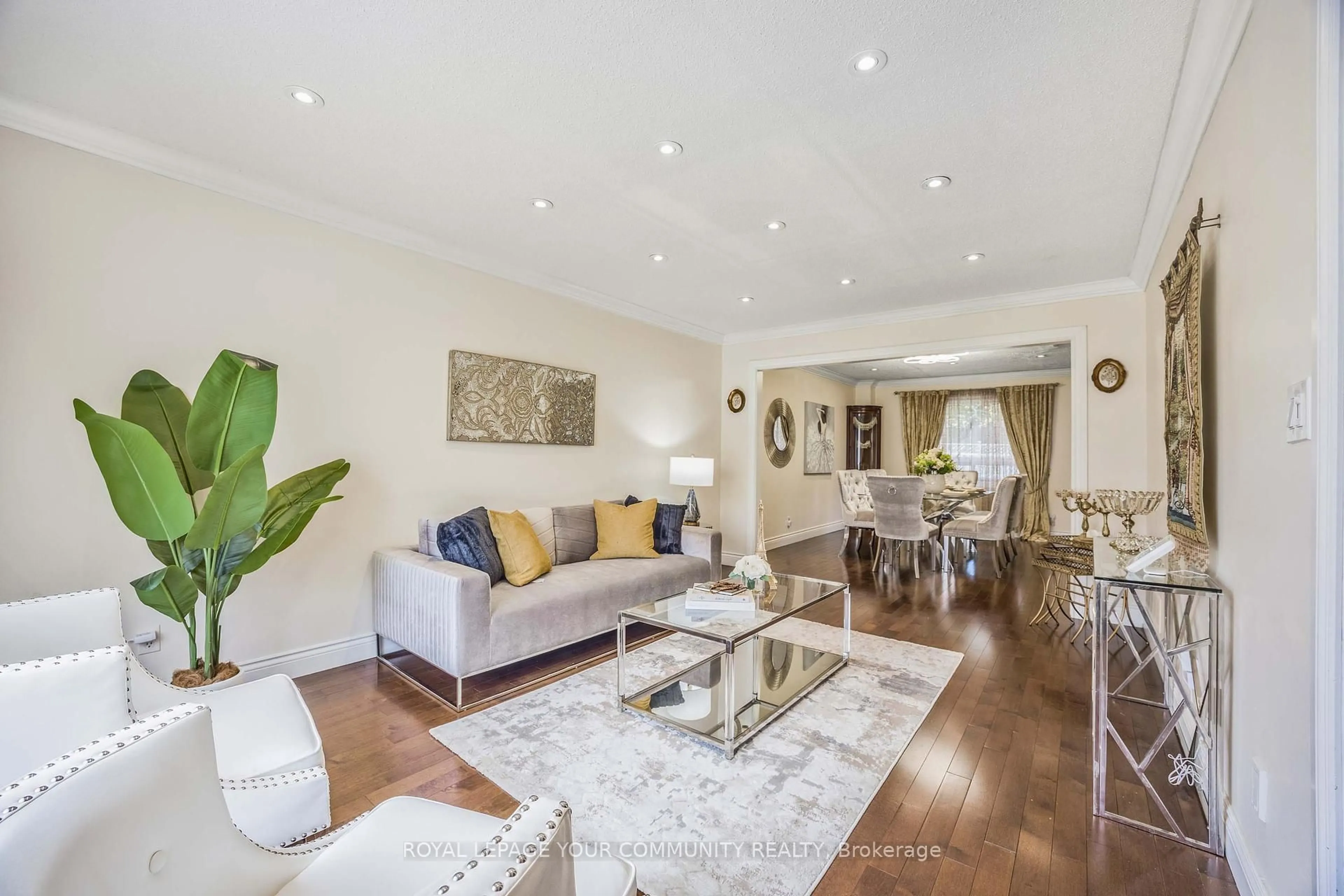 Living room with furniture, unknown for 261 Hoover Dr, Pickering Ontario L1V 5R9