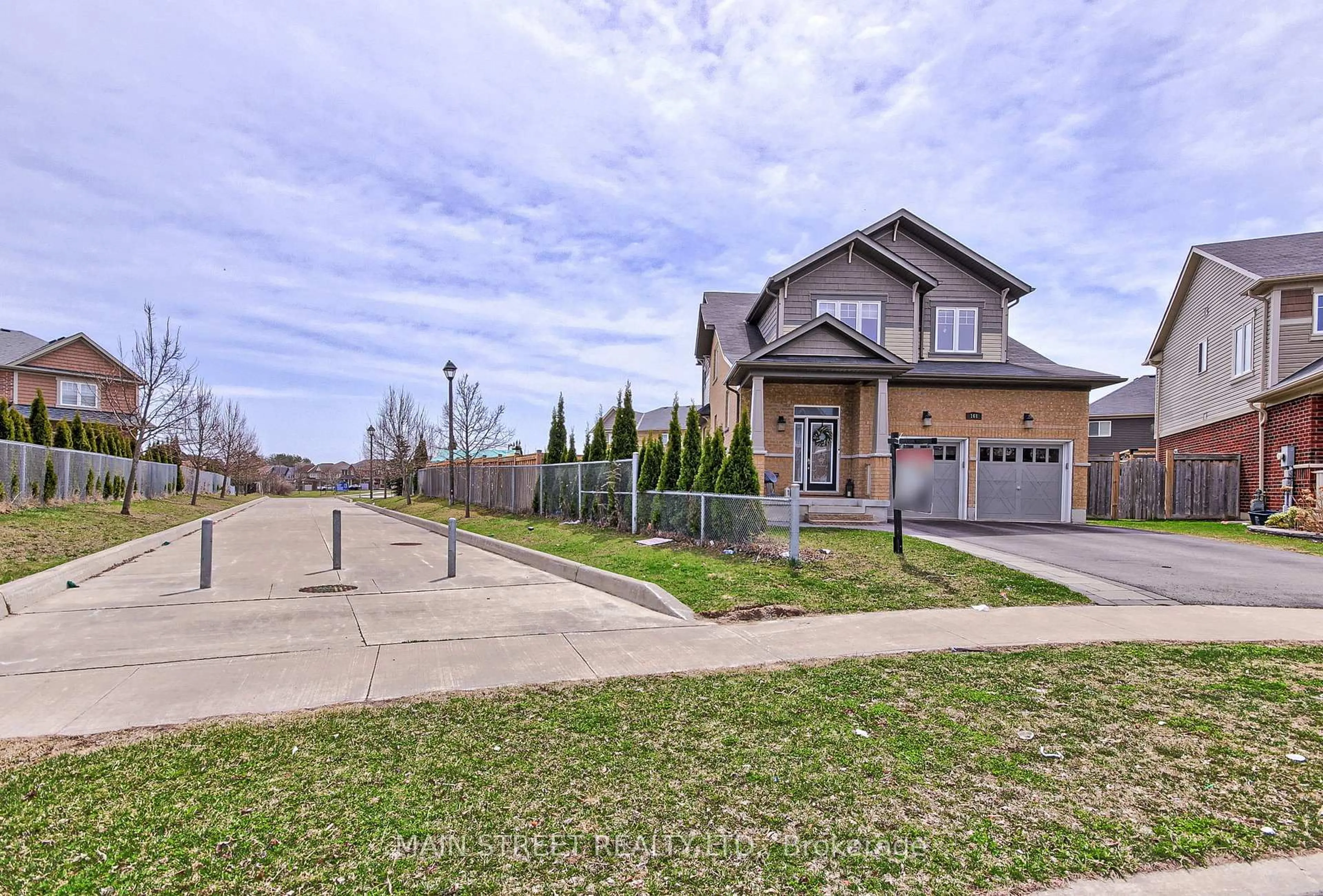 Home with brick exterior material, street for 161 Blackwell Cres, Oshawa Ontario L1L 0C8