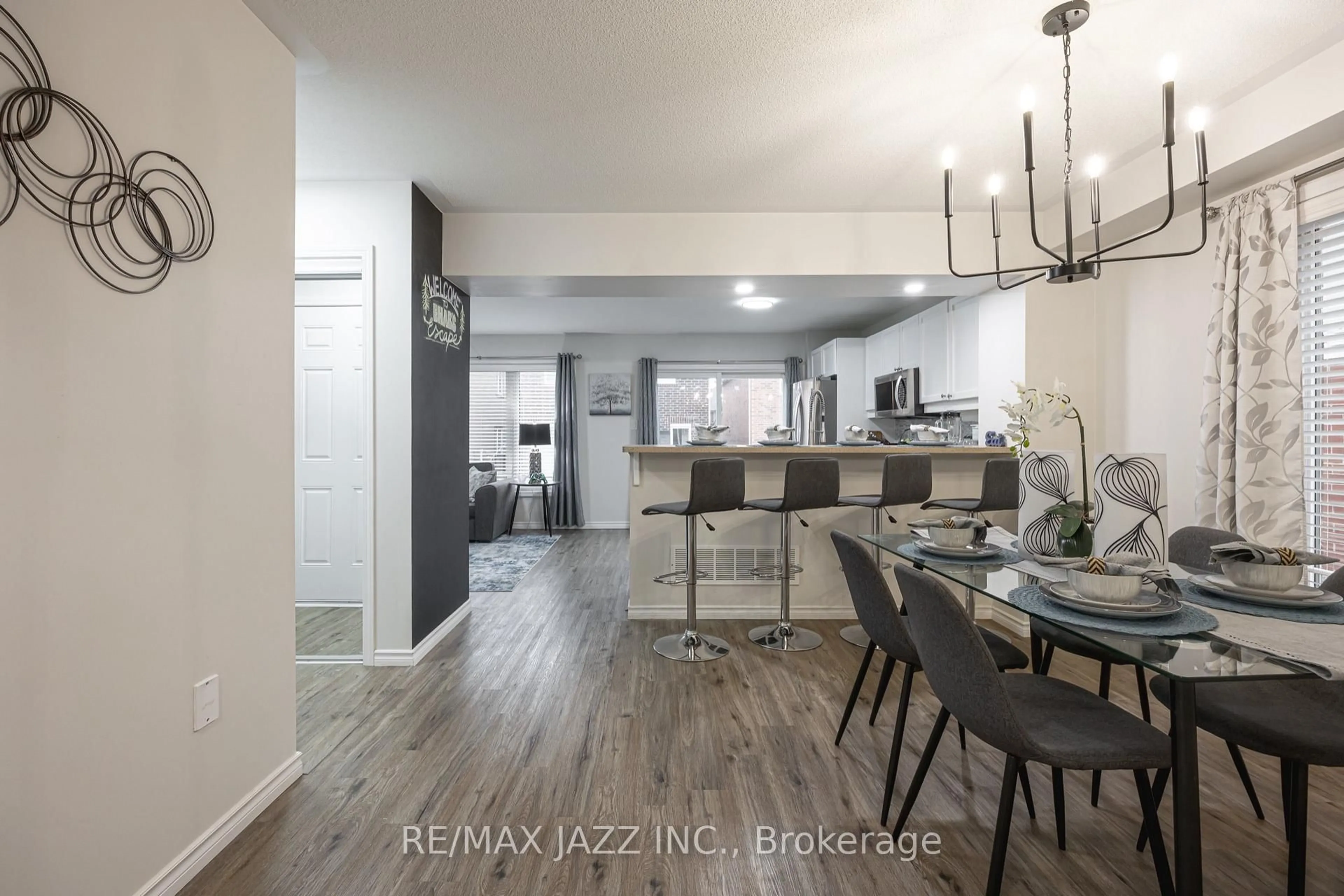 Open concept kitchen, unknown for 1869 Liatris Dr, Pickering Ontario L1X 0A4