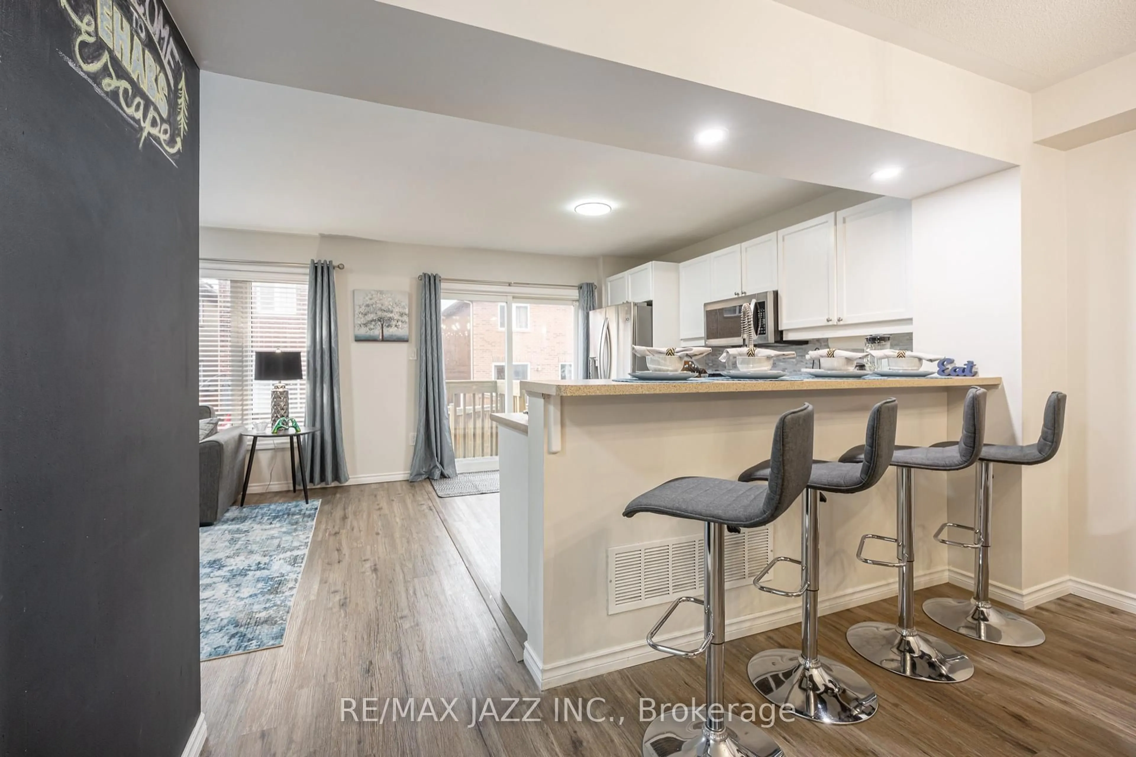 Open concept kitchen, unknown for 1869 Liatris Dr, Pickering Ontario L1X 0A4