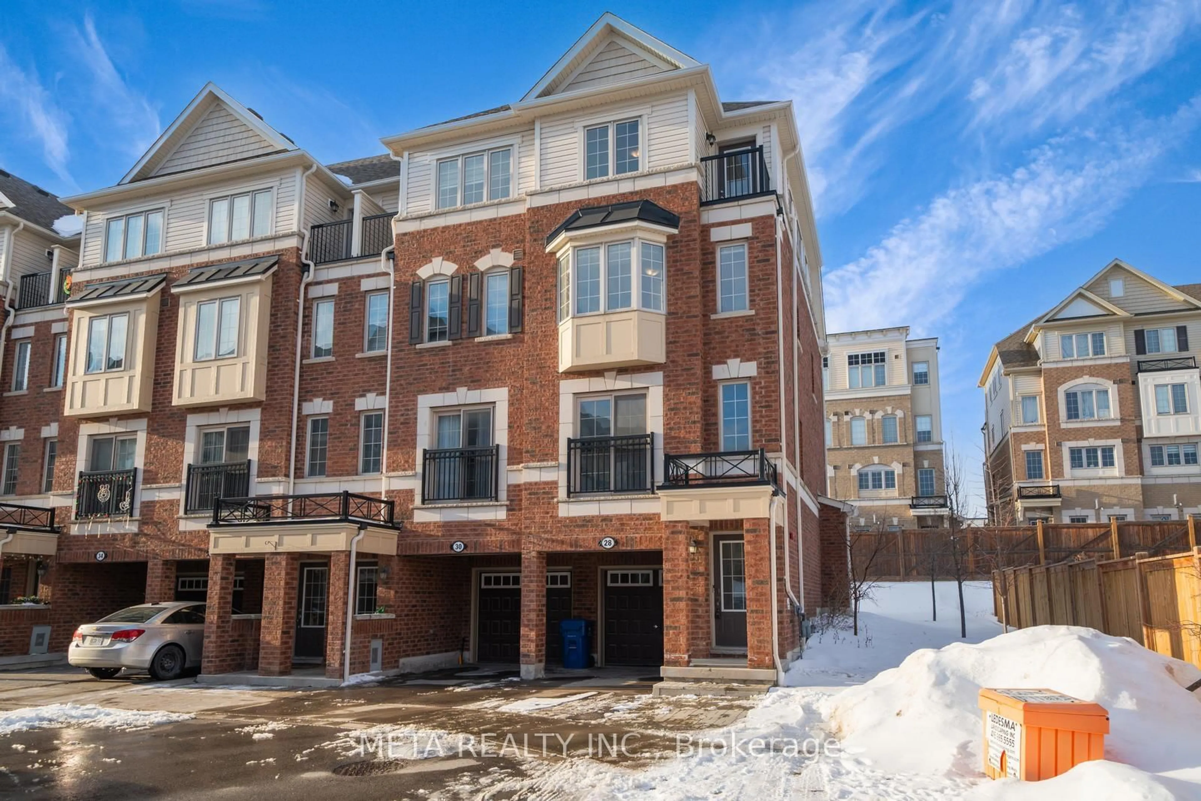 Home with brick exterior material, street for 28 Icy Note Path, Oshawa Ontario L1L 0L1