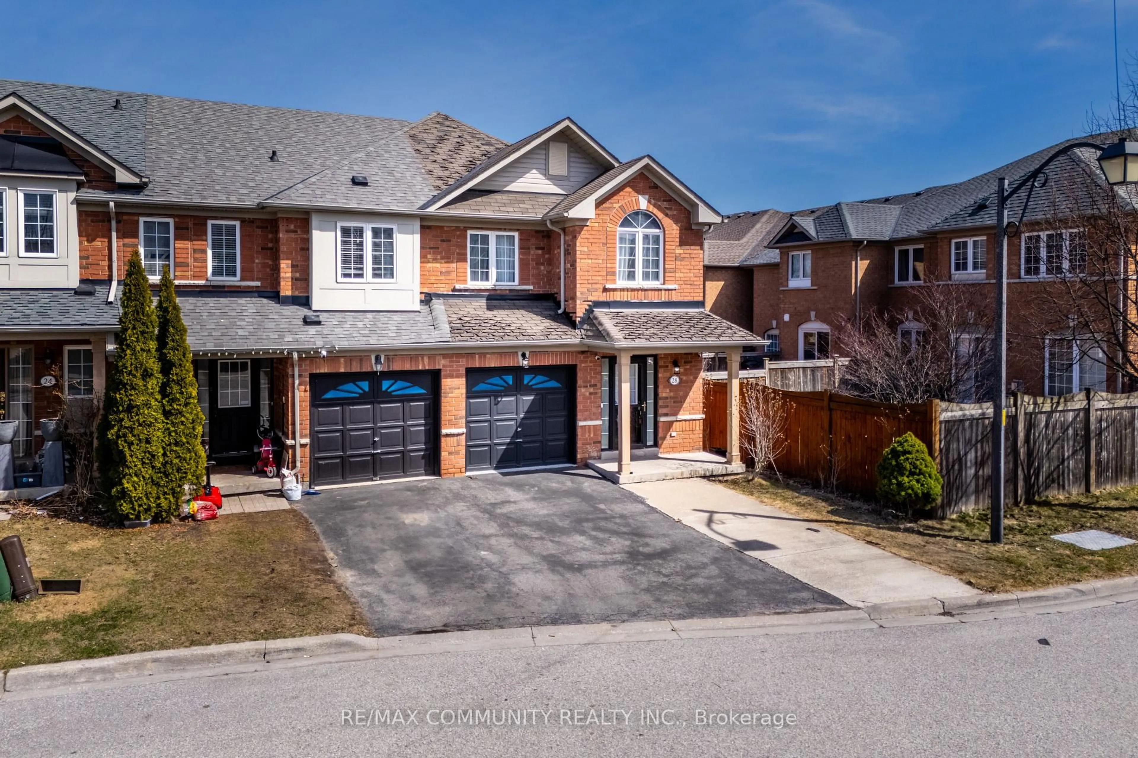 Home with brick exterior material, street for 28 Beer Cres, Ajax Ontario L1S 0A4