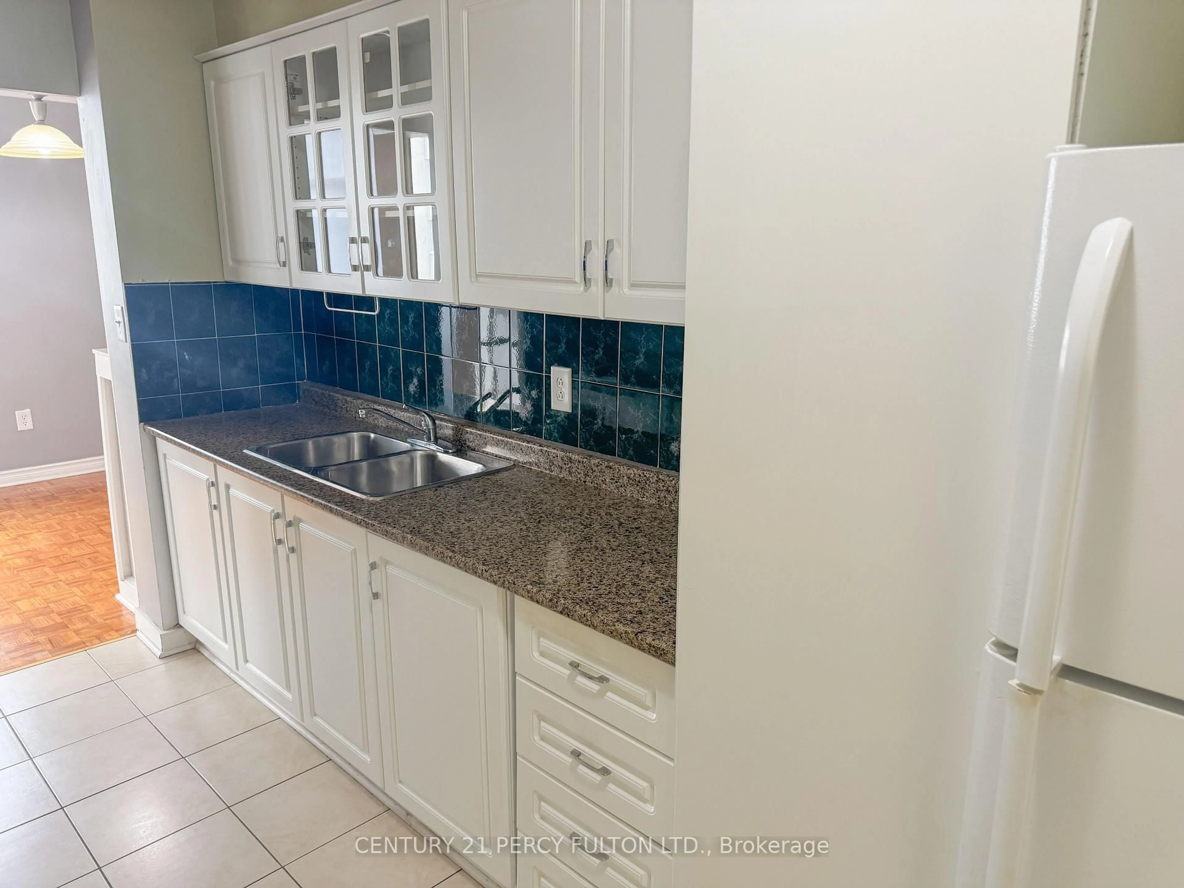 Standard kitchen, ceramic/tile floor for 3 Massey Sq #1503, Toronto Ontario M4C 5L5