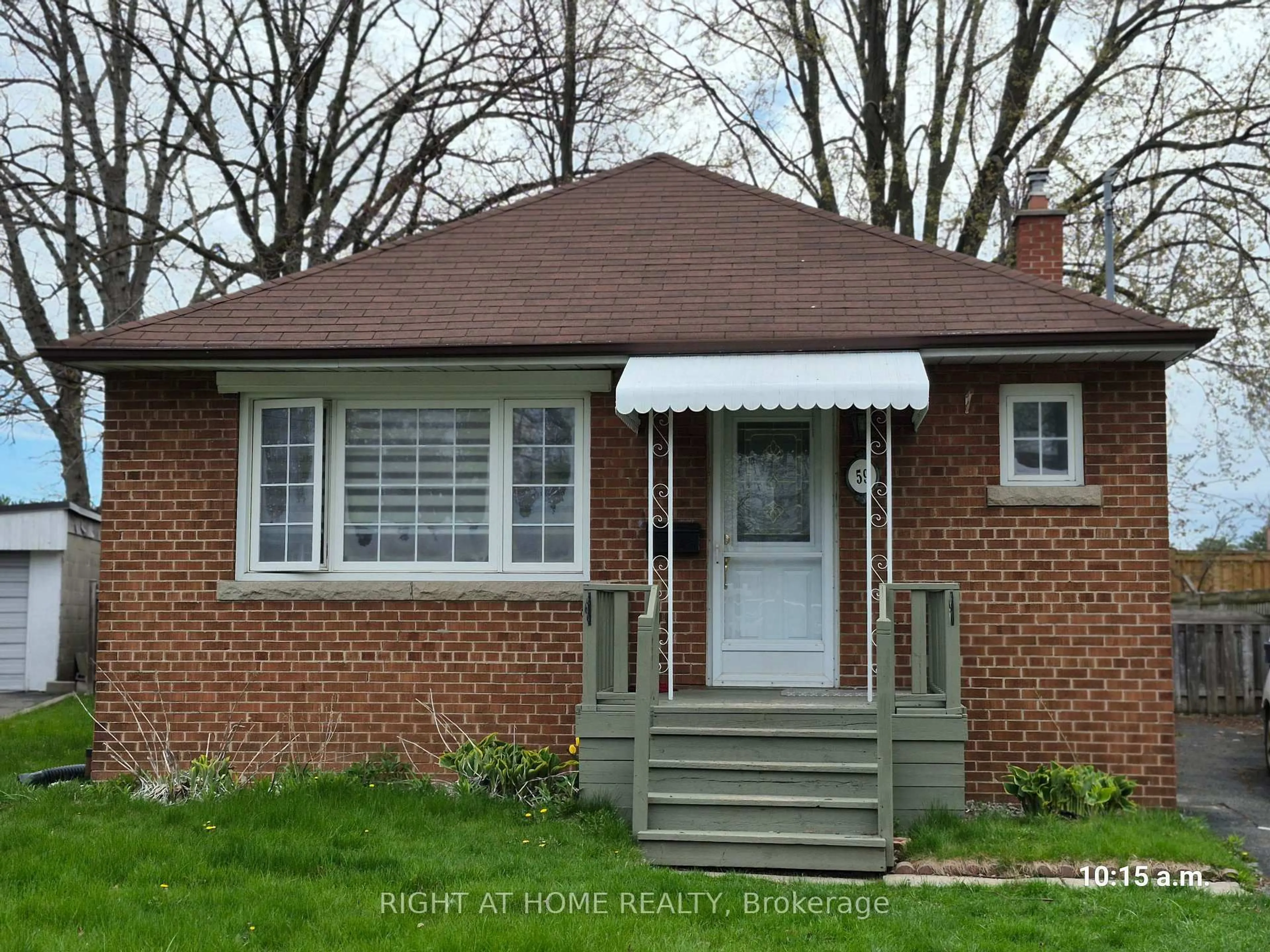 Home with vinyl exterior material, street for 59 Hollydene Rd, Toronto Ontario M1L 2A7