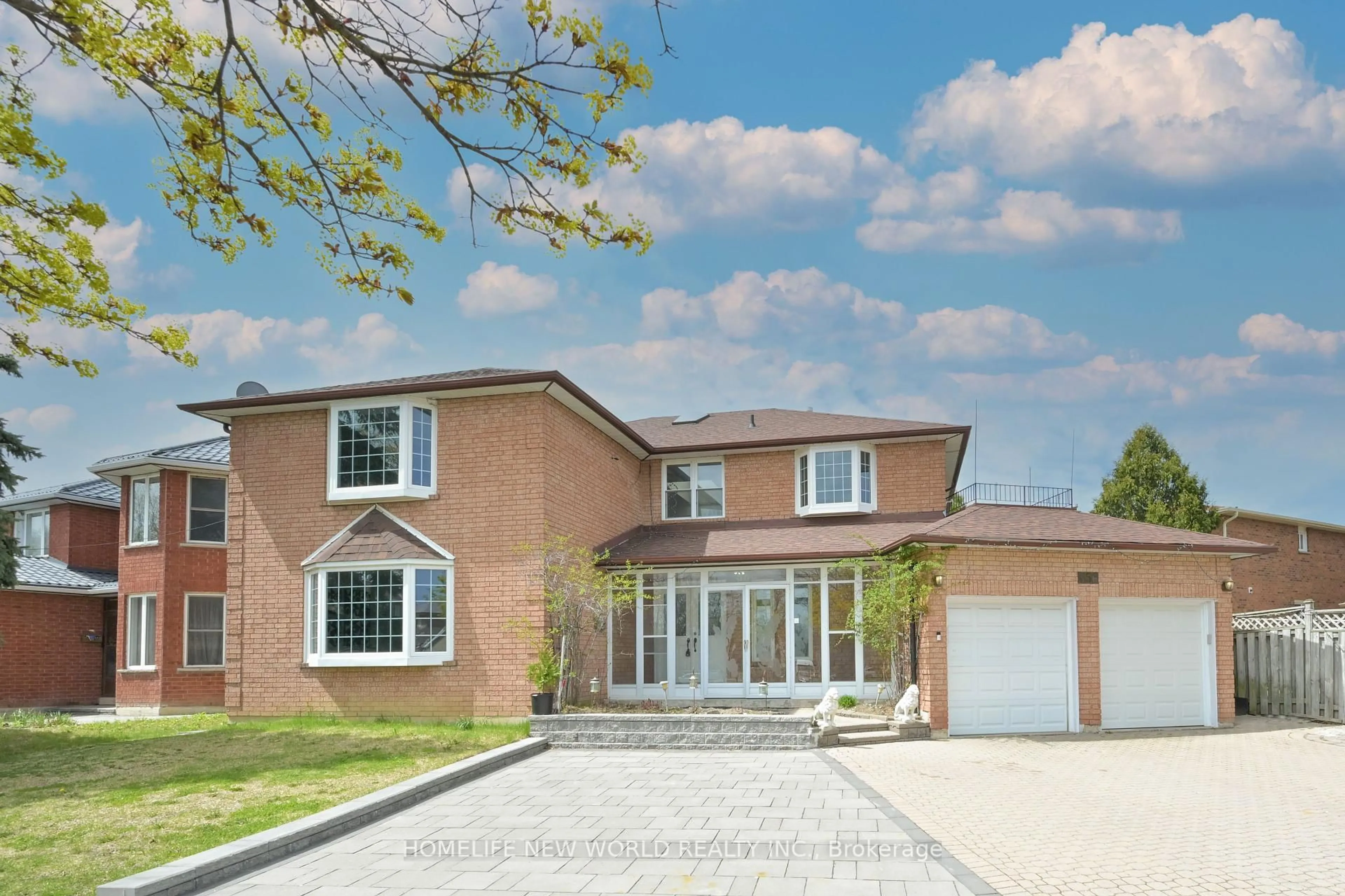 Home with brick exterior material, street for 356 Goldhawk Tr, Toronto Ontario M1V 4G1