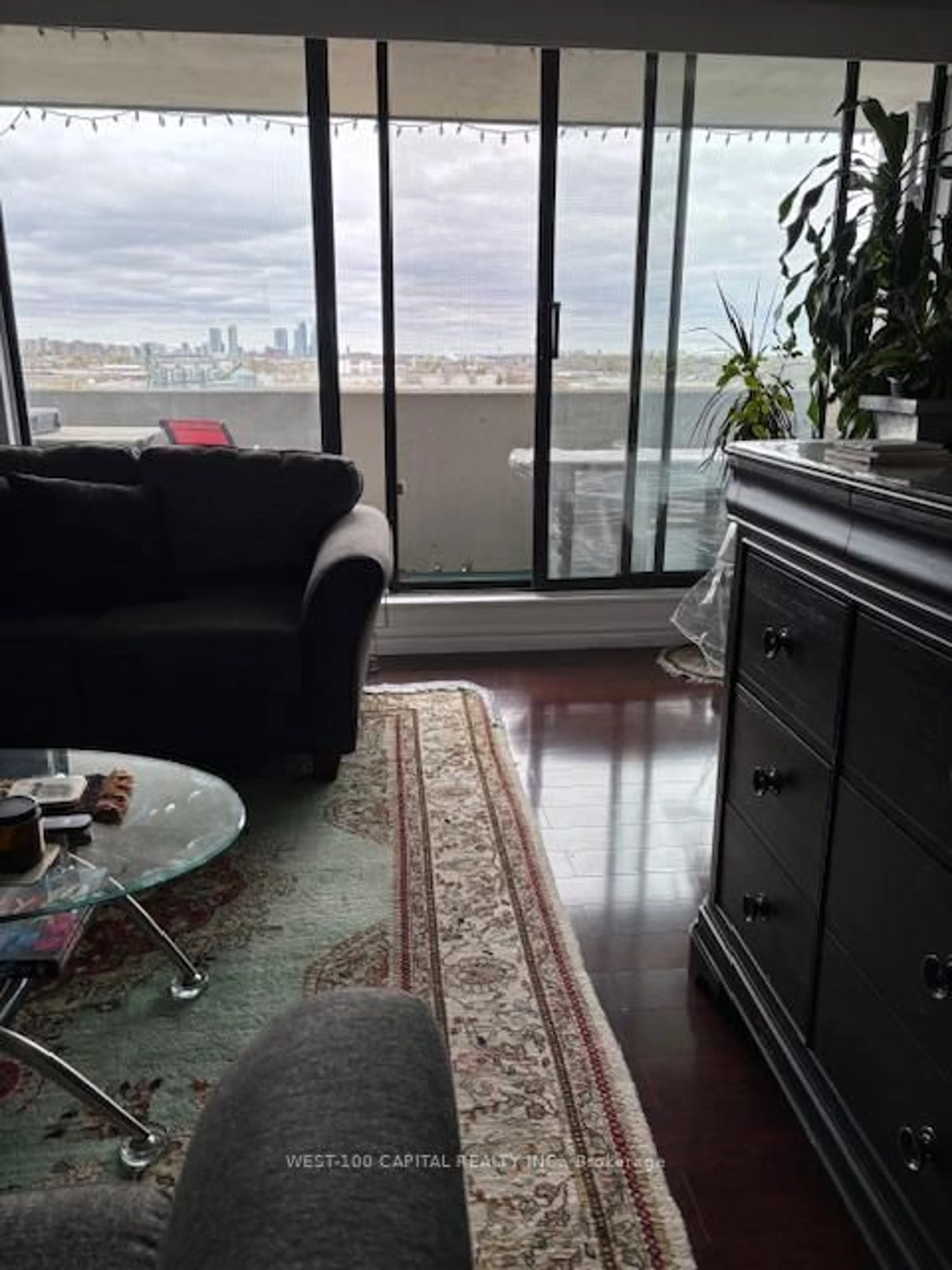 Living room with furniture, unknown for 301 Prudential Dr #802, Toronto Ontario M1P 4V3