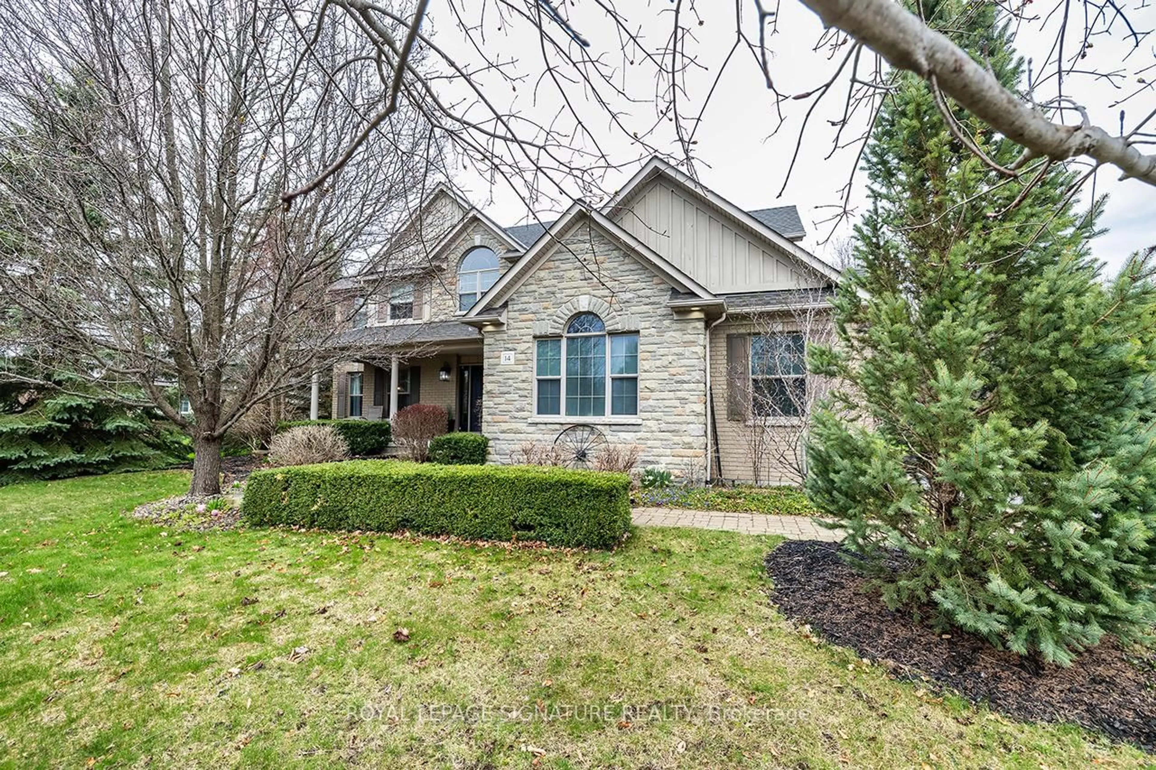 Home with brick exterior material, street for 14 Richard Butler Dr, Whitby Ontario L0B 1A0