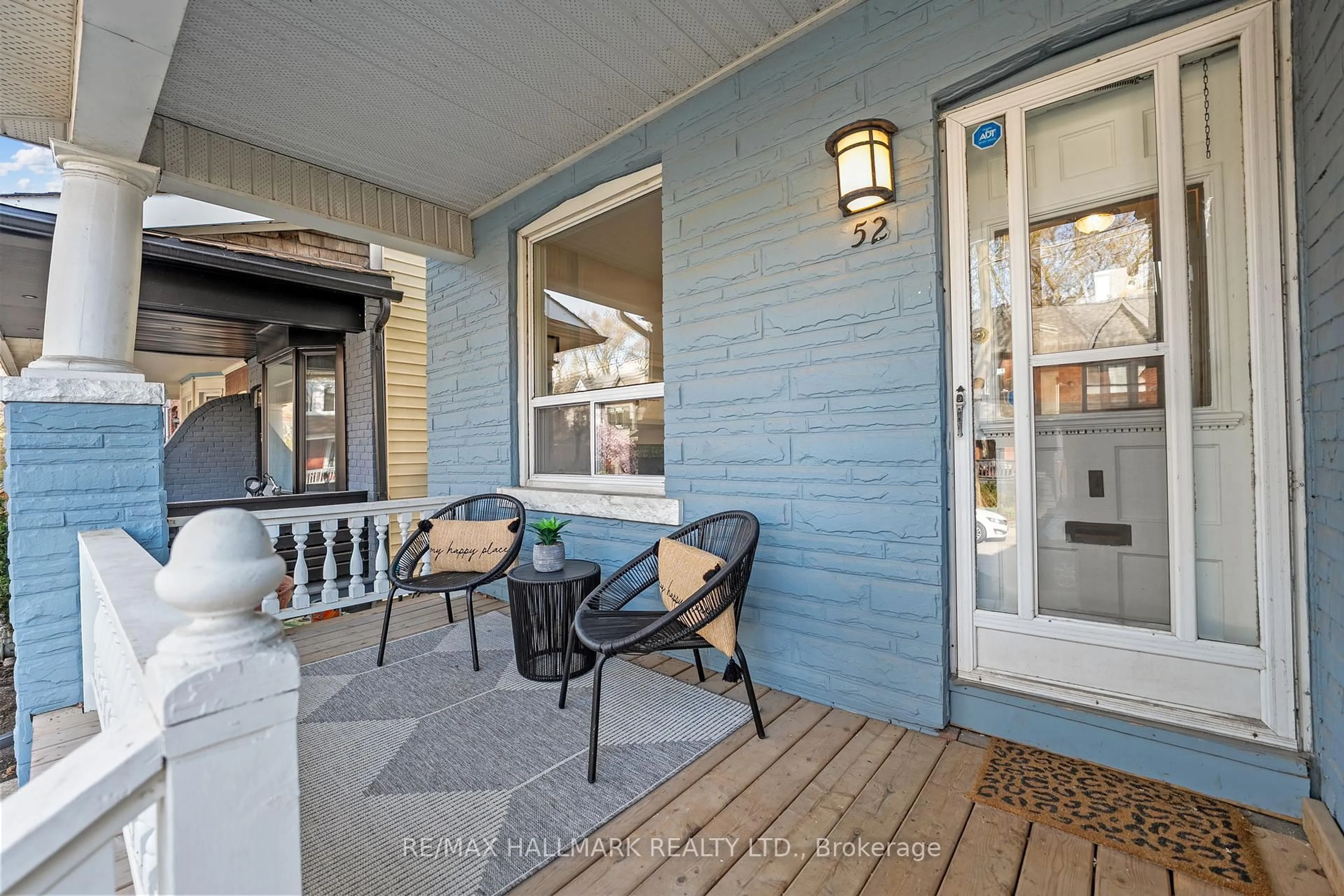 Patio, street for 52 Empire Ave, Toronto Ontario M4M 2L4