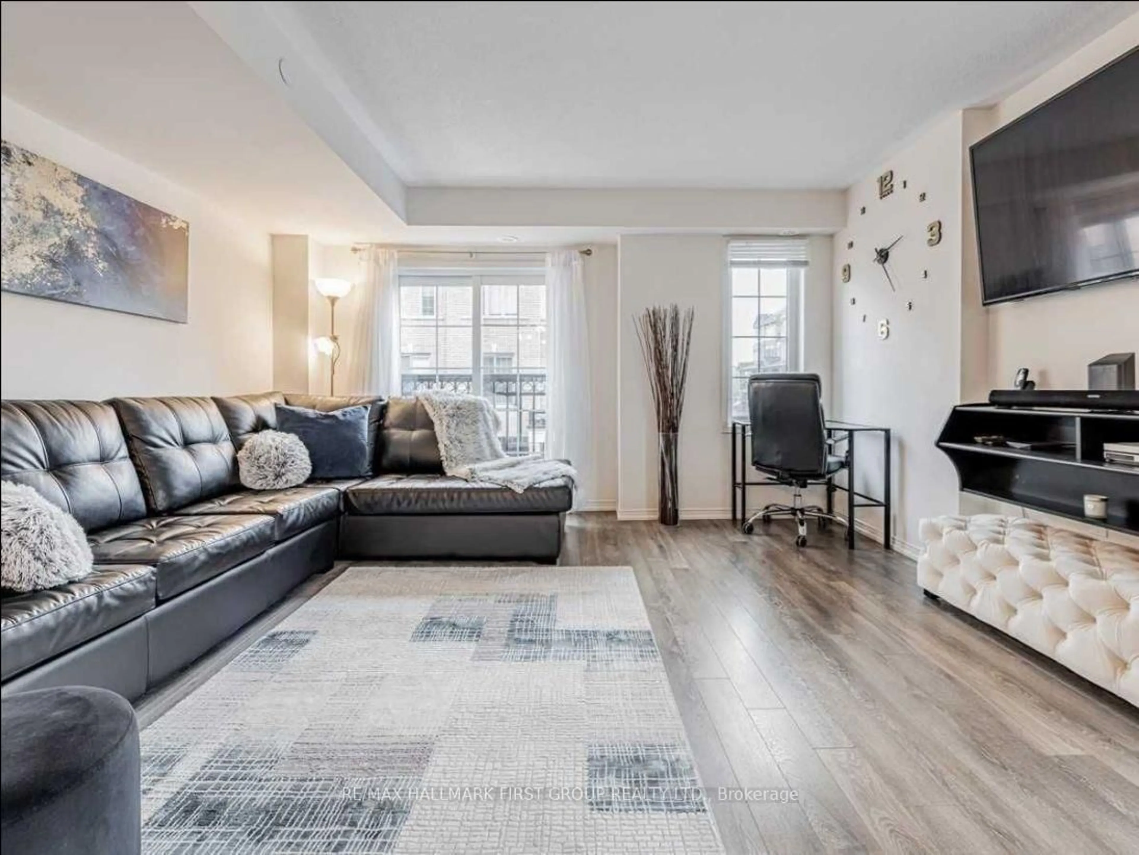 Living room with furniture, unknown for 15 Filly Path #446, Oshawa Ontario L1L 0K8