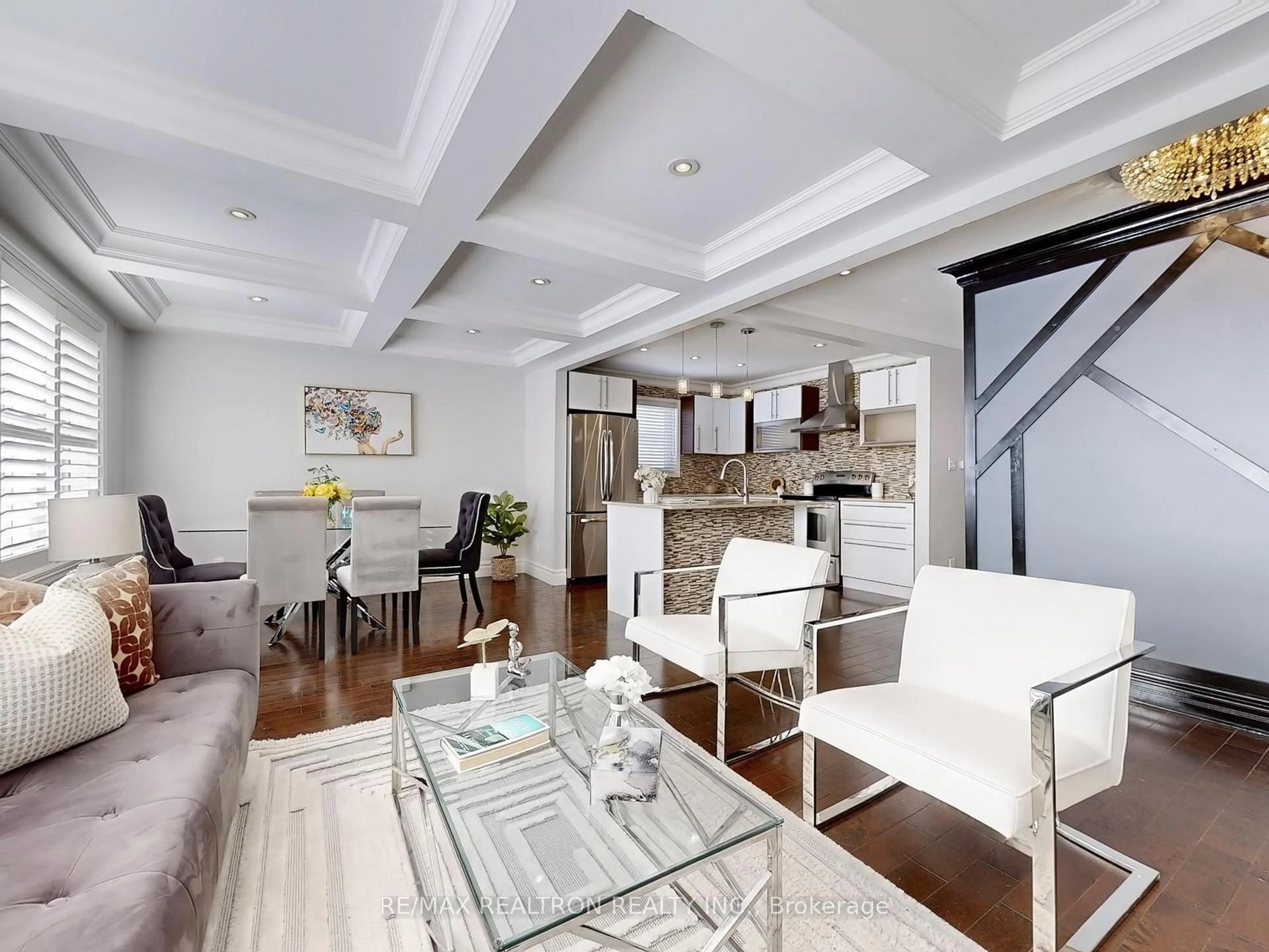 Living room with furniture, unknown for 68 Nelson St, Toronto Ontario M1J 2V7