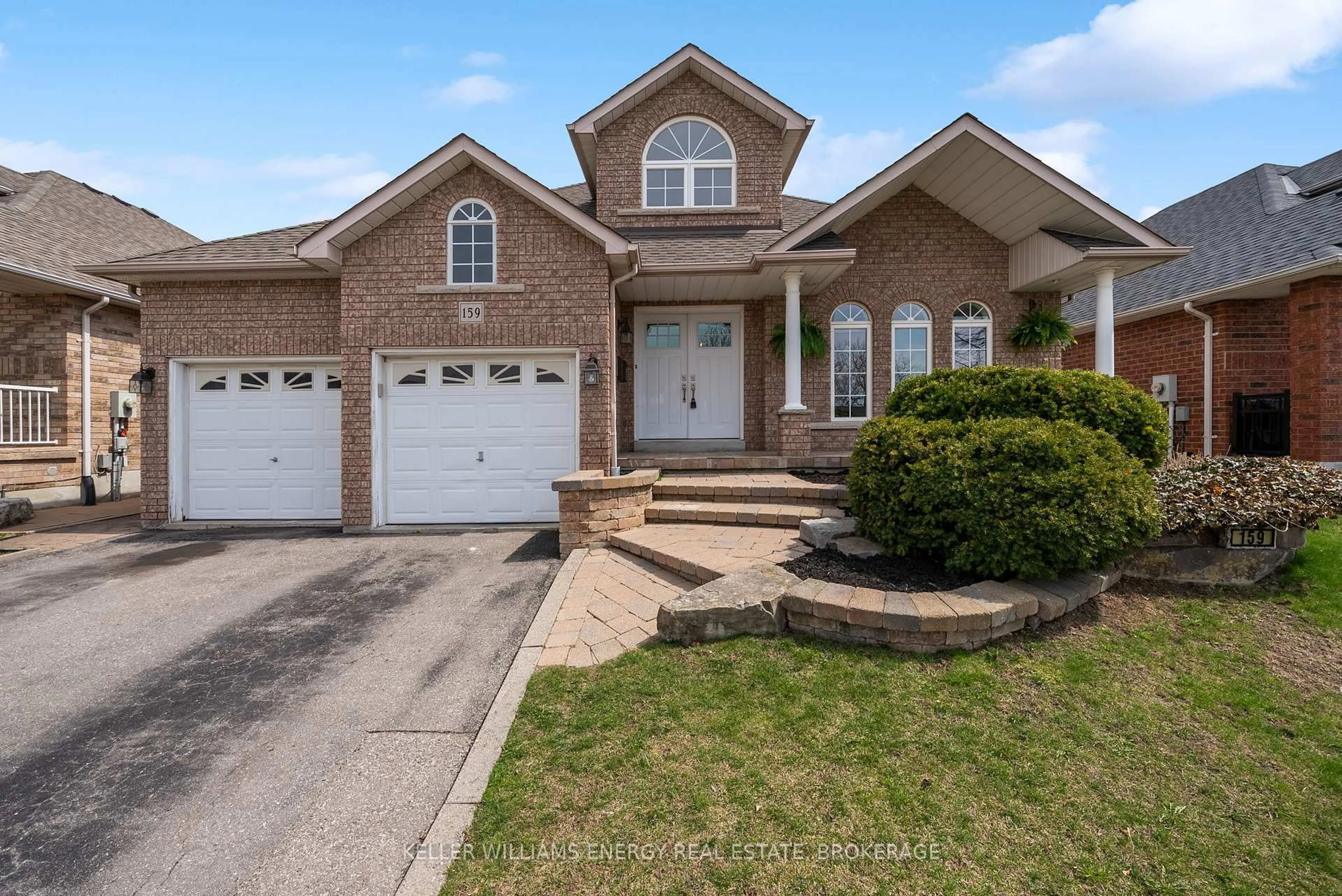 Home with brick exterior material, street for 159 Goodman Dr, Oshawa Ontario L1J 7V9