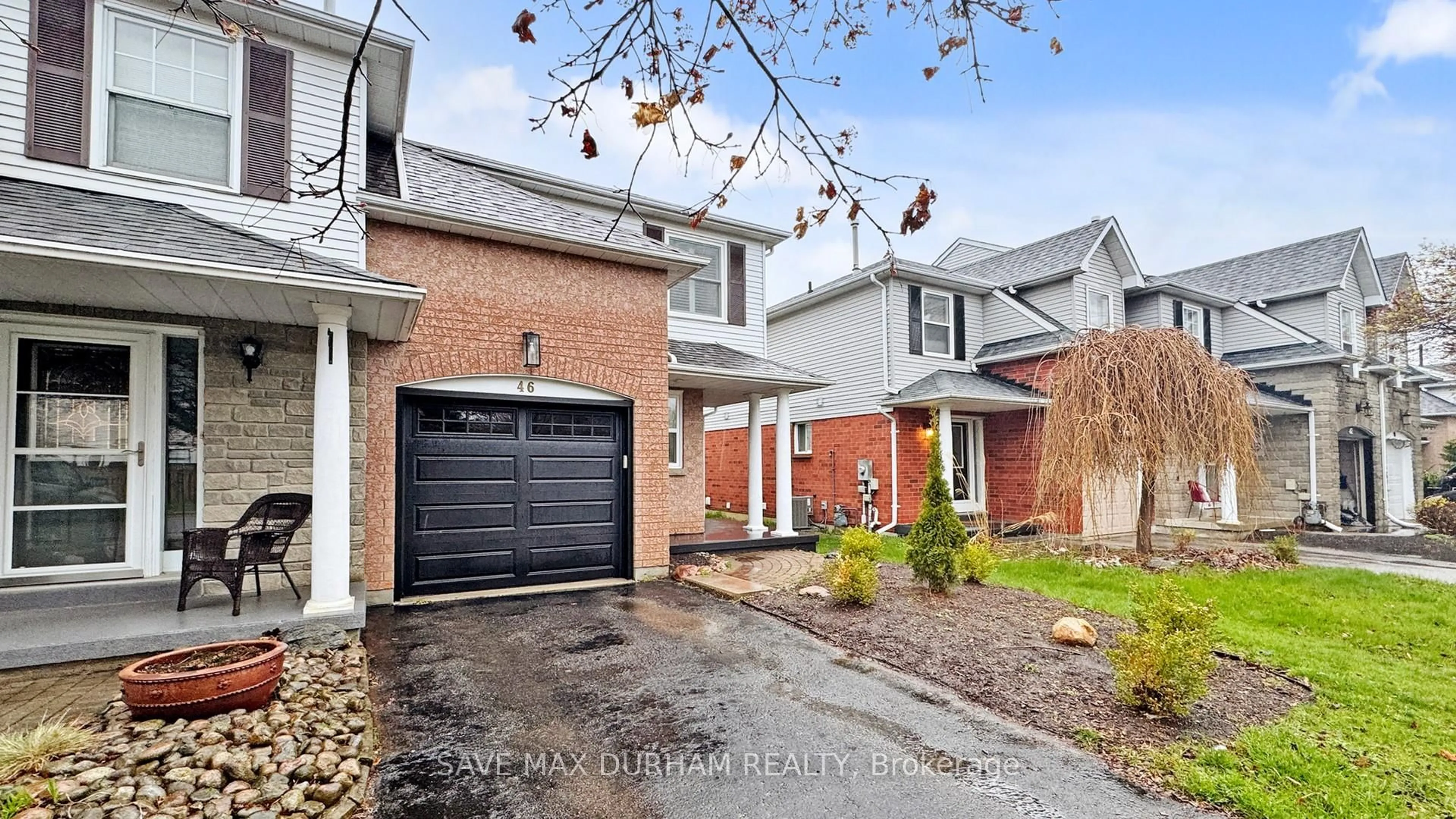 Home with brick exterior material, street for 46 Weaver St, Clarington Ontario L1E 2Y3