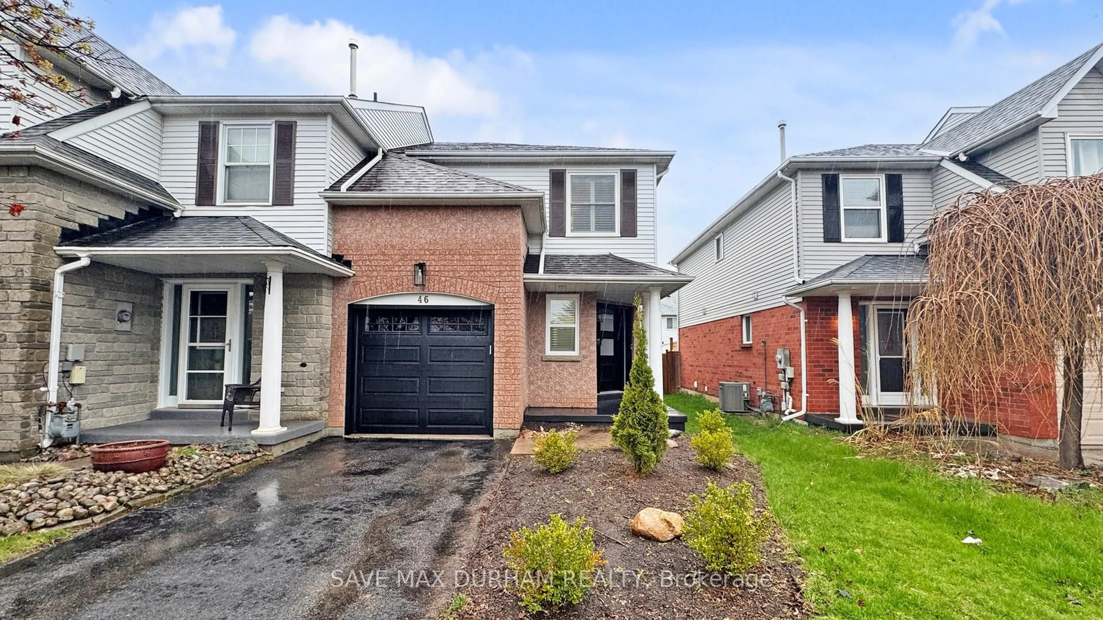 Home with brick exterior material, street for 46 Weaver St, Clarington Ontario L1E 2Y3