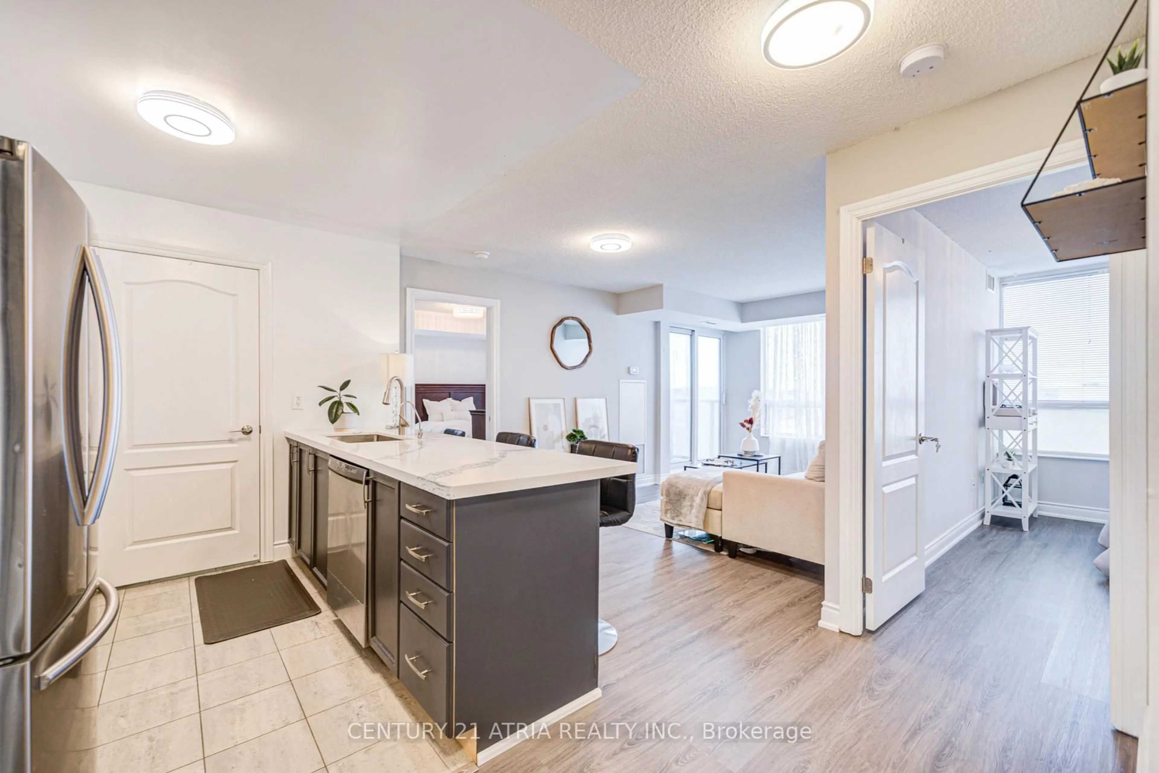 Open concept kitchen, unknown for 50 Brian Harrison Way #407, Toronto Ontario M1P 5J4