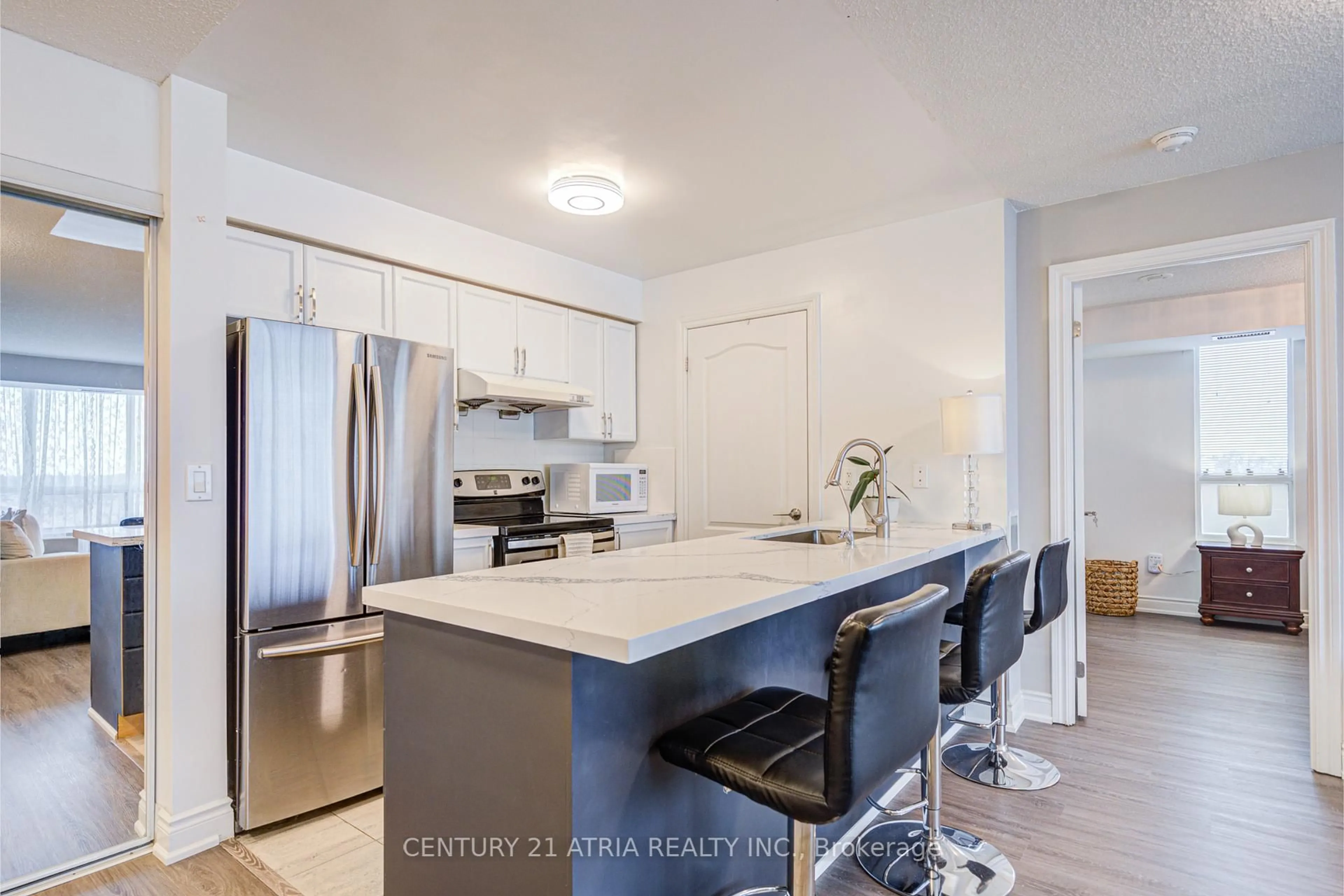 Open concept kitchen, unknown for 50 Brian Harrison Way #407, Toronto Ontario M1P 5J4