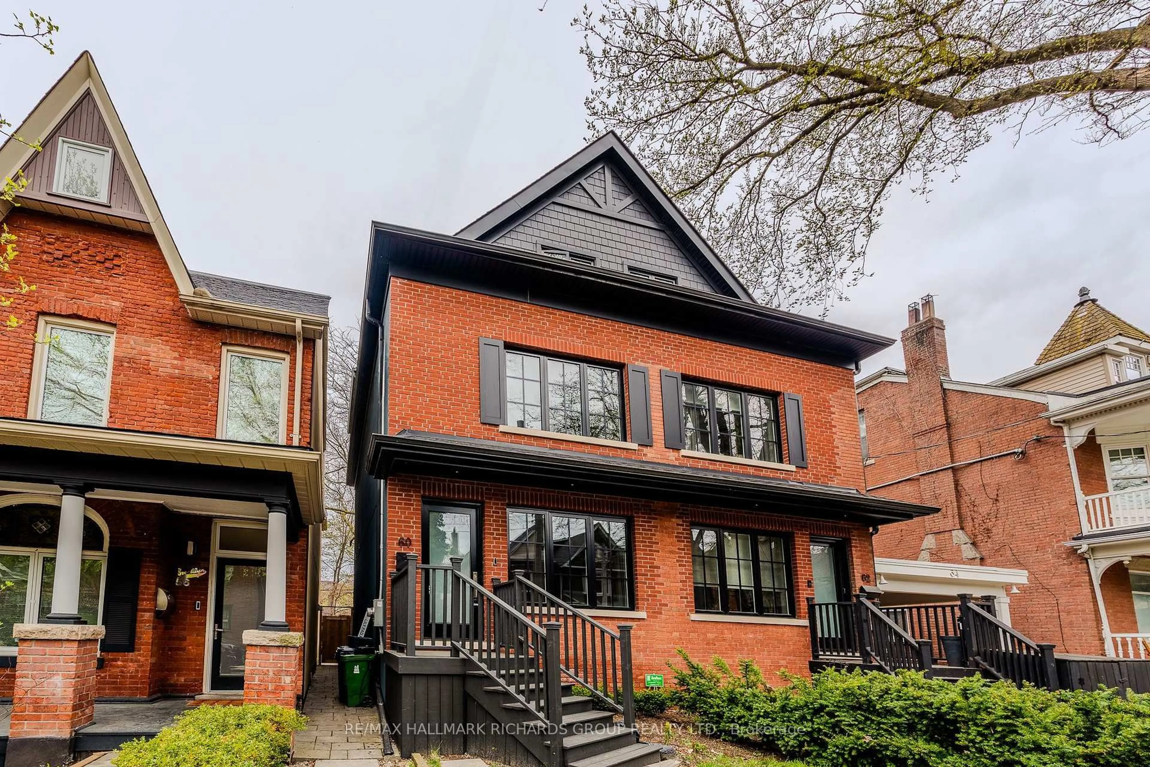 Home with brick exterior material, street for 60 Brooklyn Ave, Toronto Ontario M4M 2X5