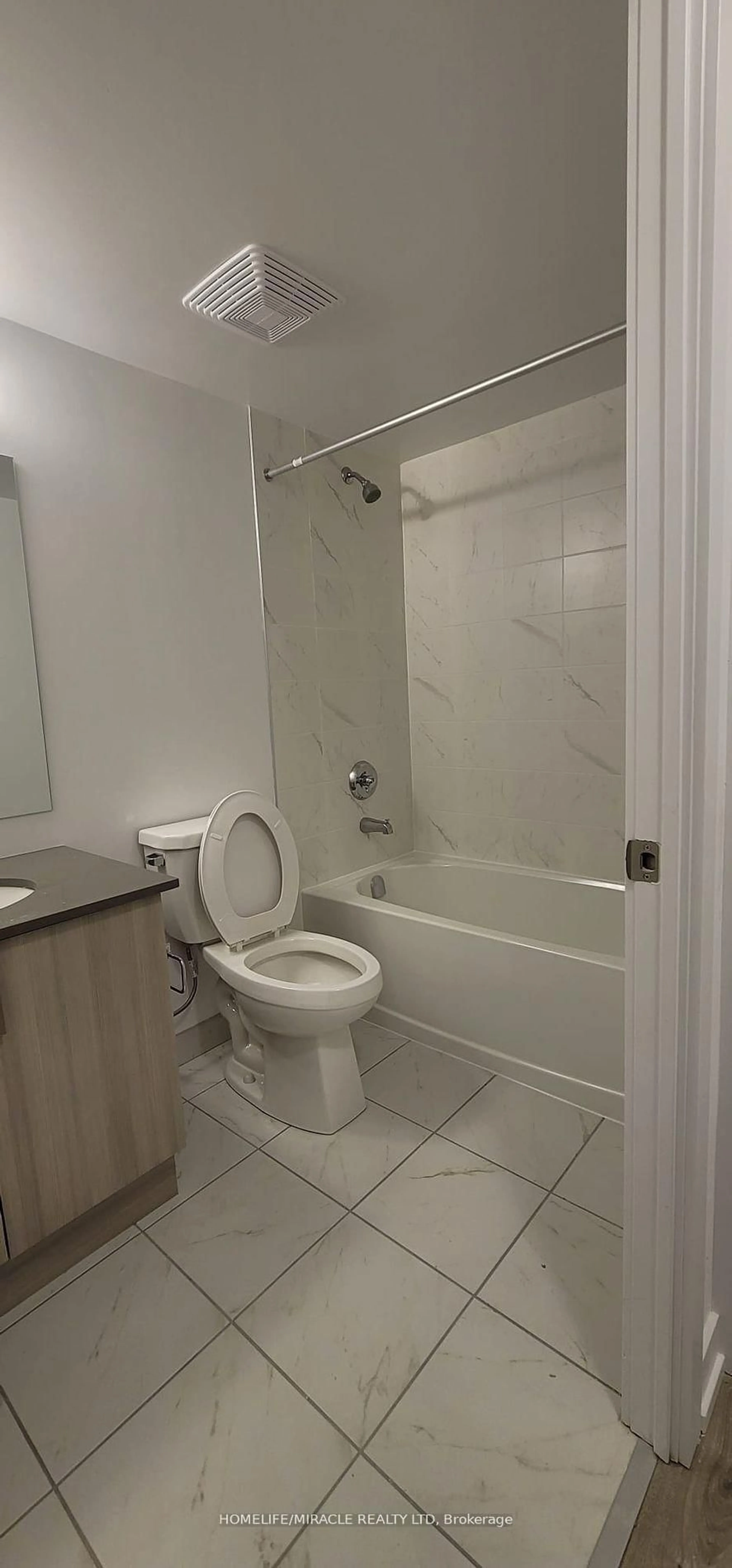 Standard bathroom, floor is not visible for 1455 Celebration Dr #307, Pickering Ontario L1W 1L8