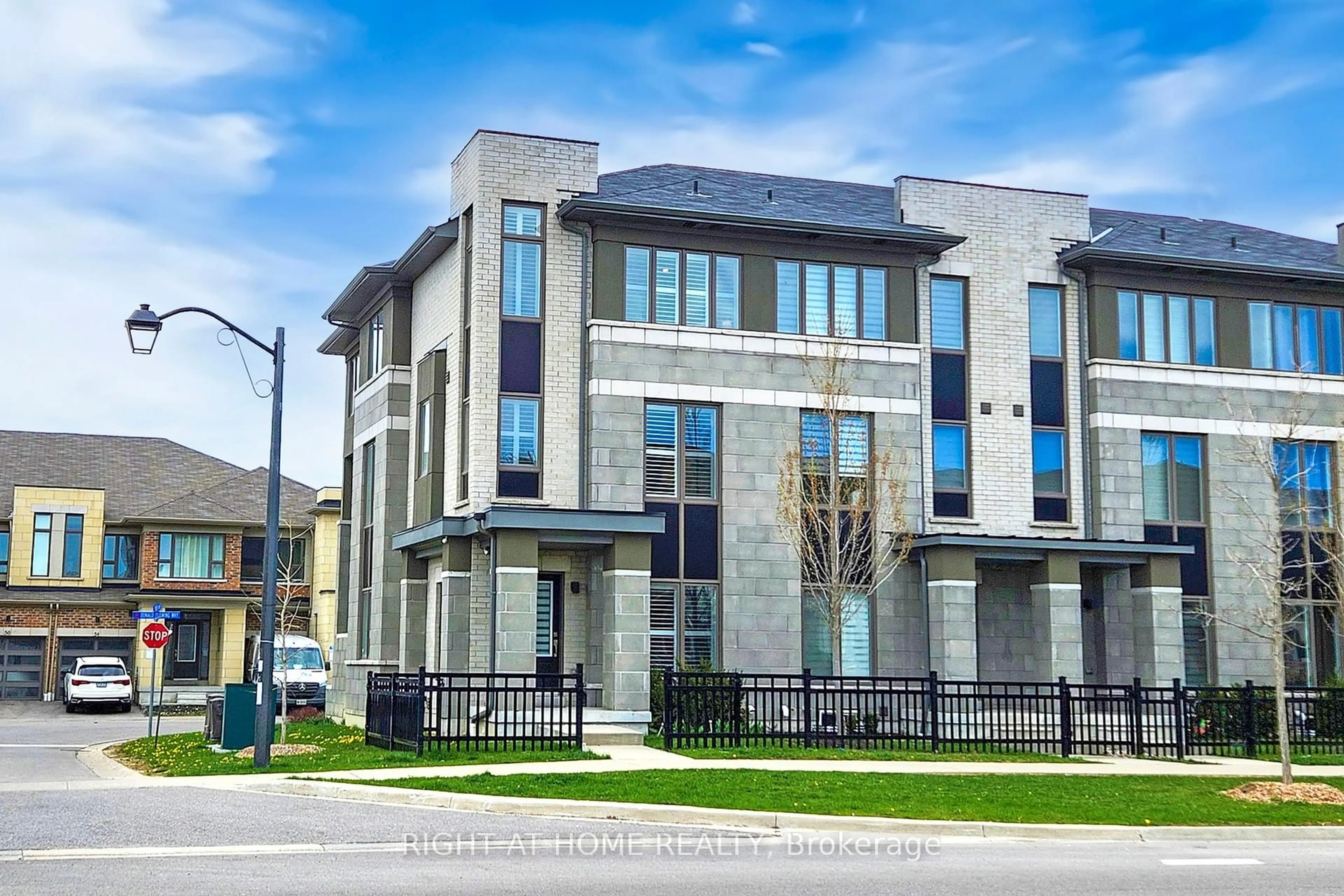 Home with brick exterior material, street for 53 Donald Fleming Way, Whitby Ontario L1R 0C8
