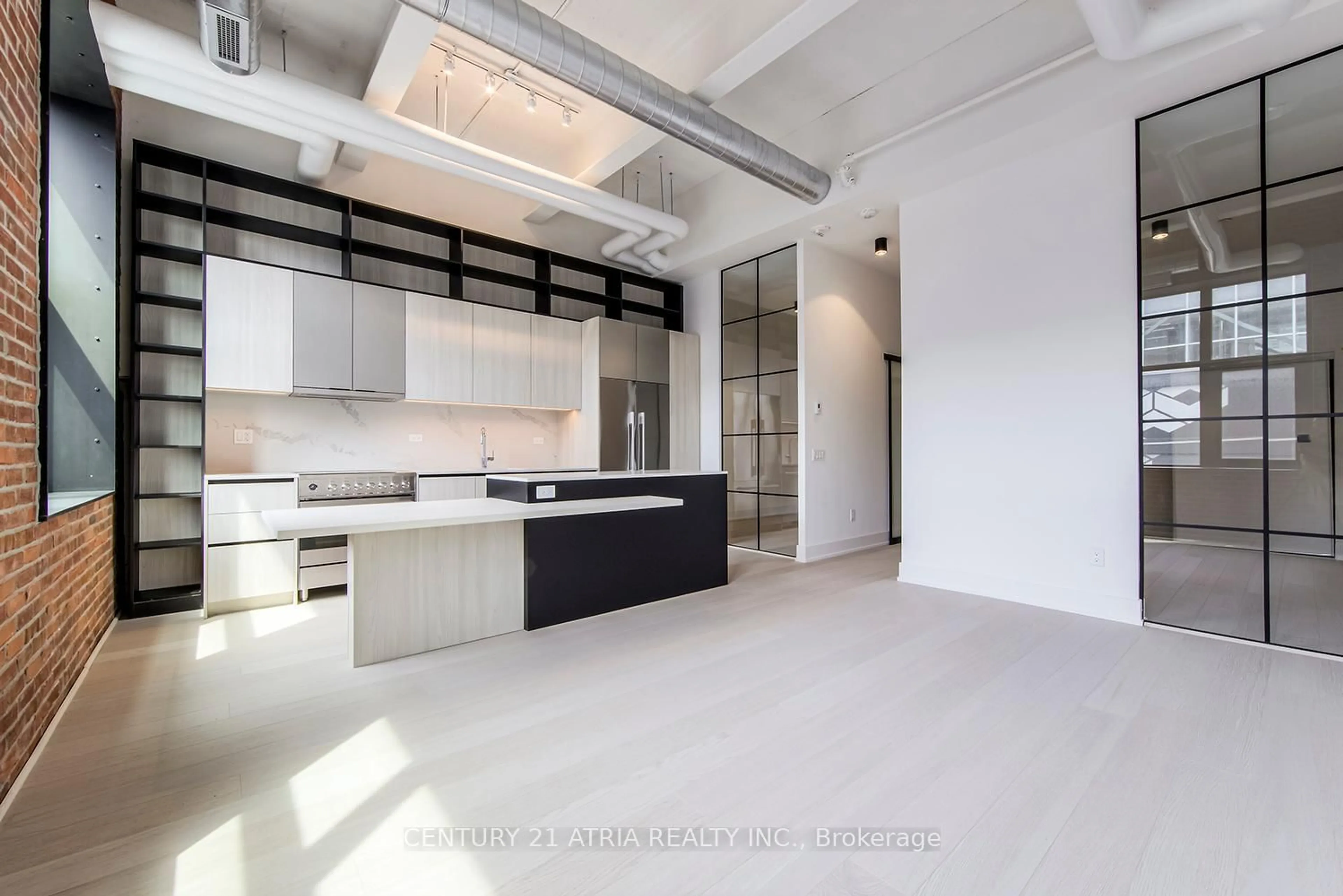 Open concept kitchen, unknown for 150 Logan Ave #405, Toronto Ontario M4M 1C3