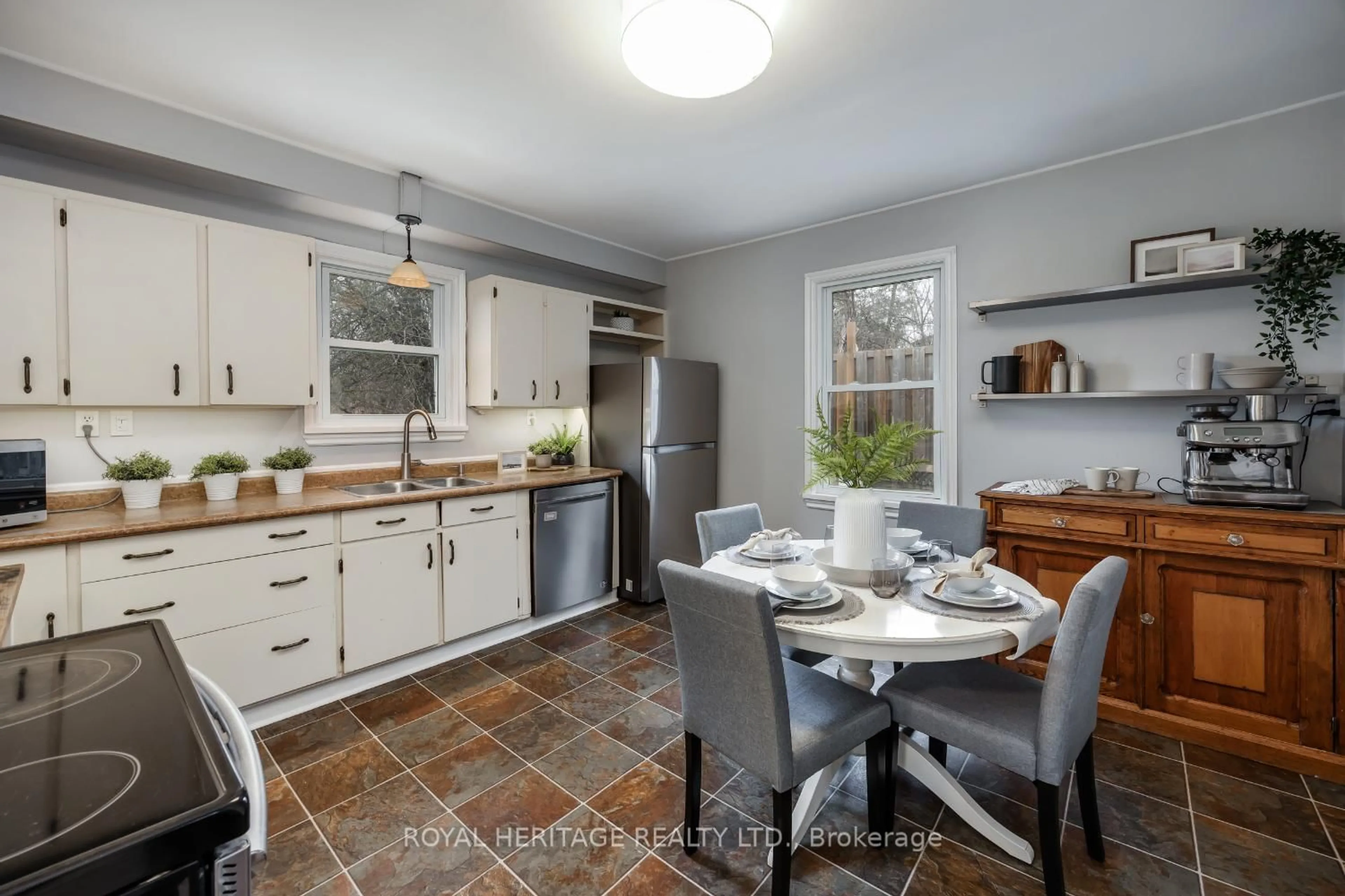 Open concept kitchen, ceramic/tile floor for 4870 Old Brock Road Rr#5 Rd, Pickering Ontario L1Y 1A2