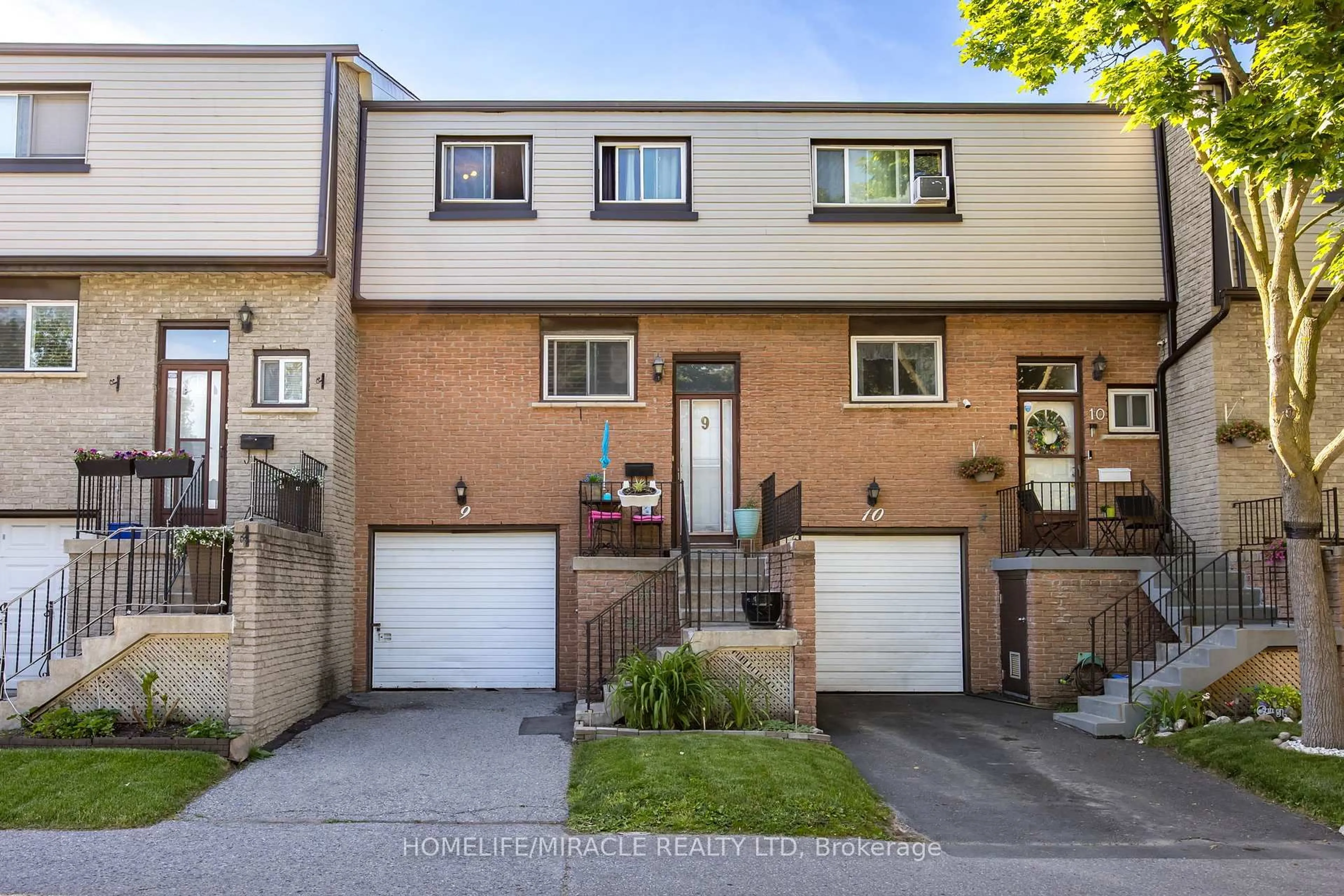 Home with brick exterior material, street for 1945 Denmar Rd #9, Pickering Ontario L1V 3E2