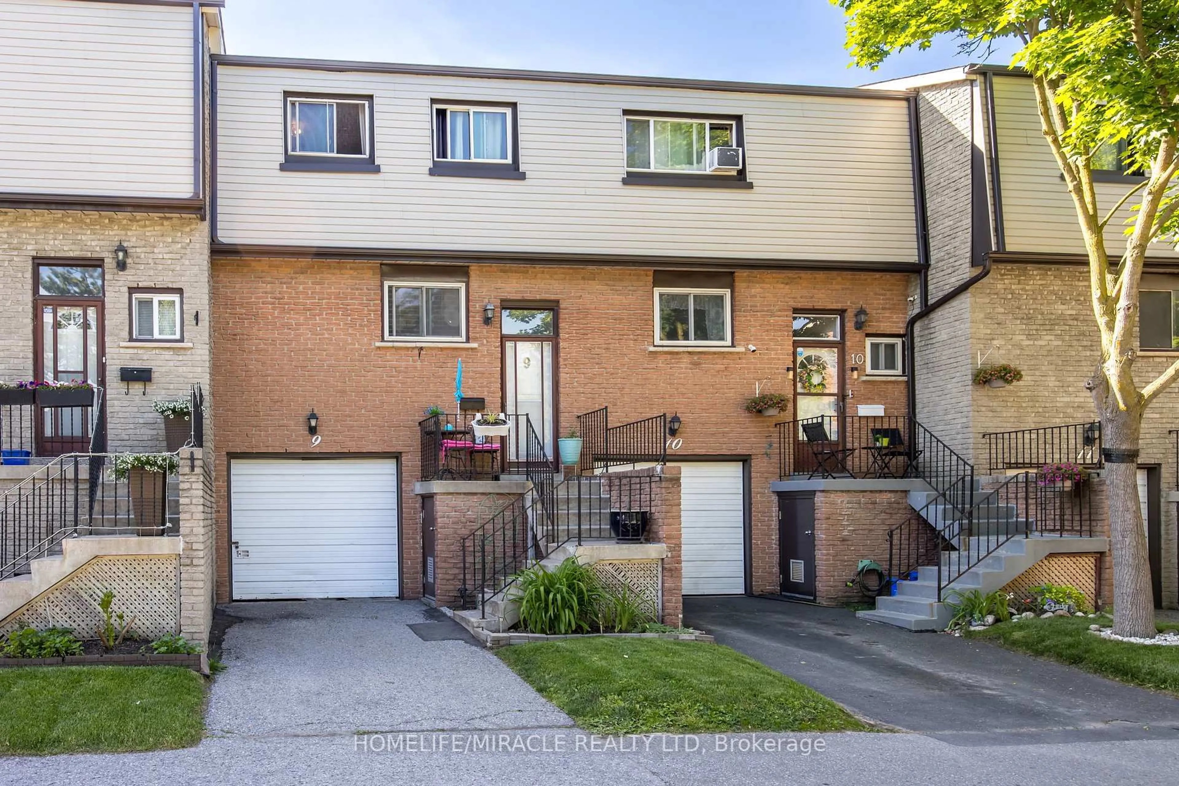 Home with brick exterior material, street for 1945 Denmar Rd #9, Pickering Ontario L1V 3E2
