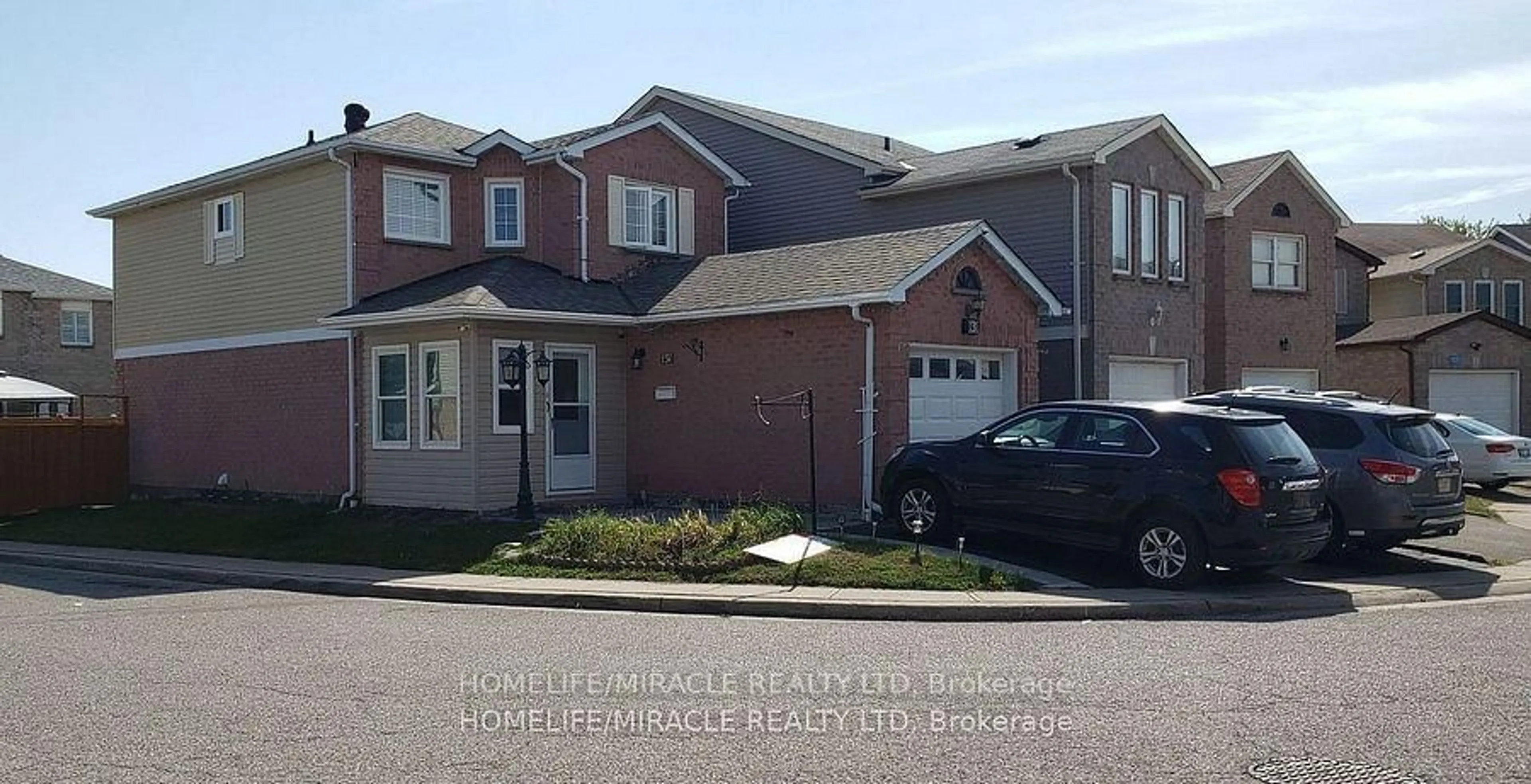 Home with brick exterior material, street for 131 Plumrose Ptwy, Toronto Ontario M1B 4B6
