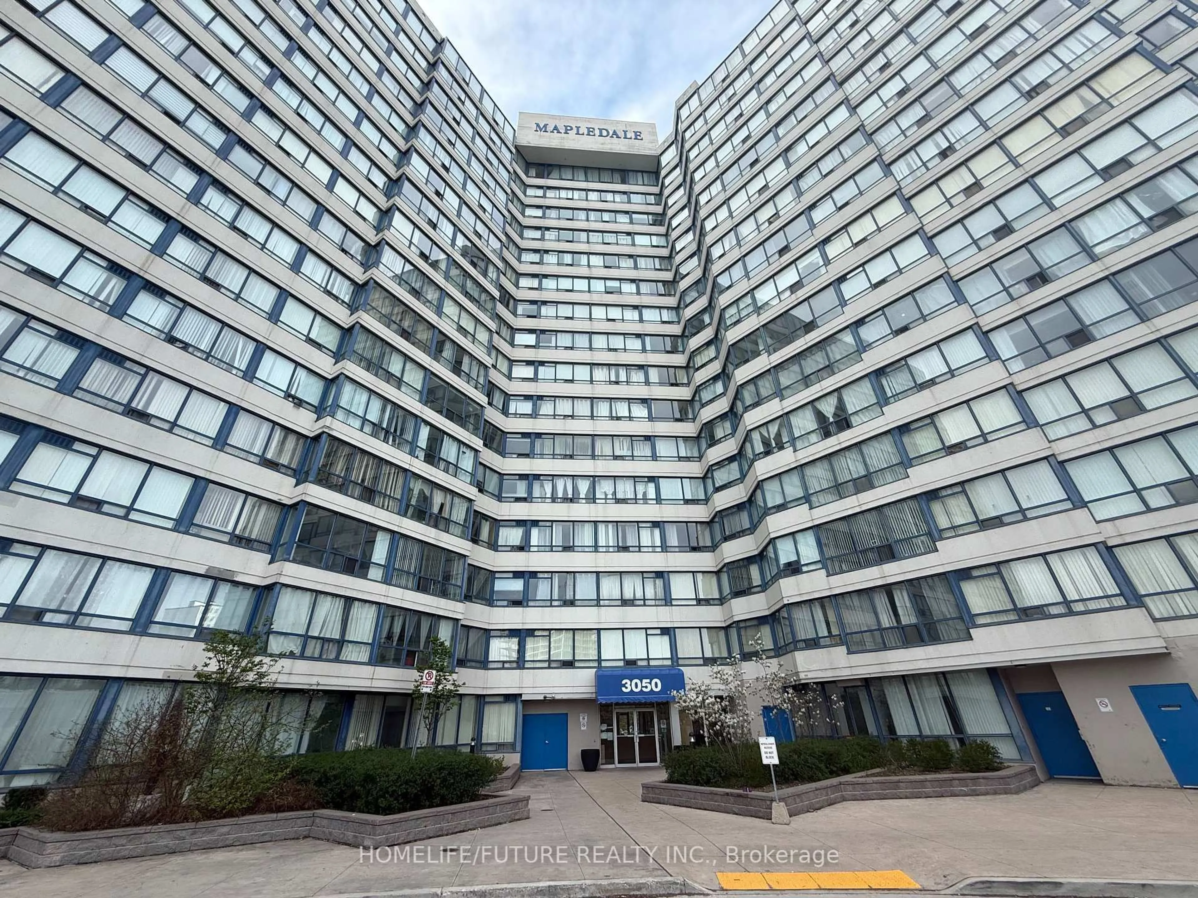 A pic from outside/outdoor area/front of a property/back of a property/a pic from drone, building for 3050 Ellesmere Rd #1102, Toronto Ontario M1E 5E6