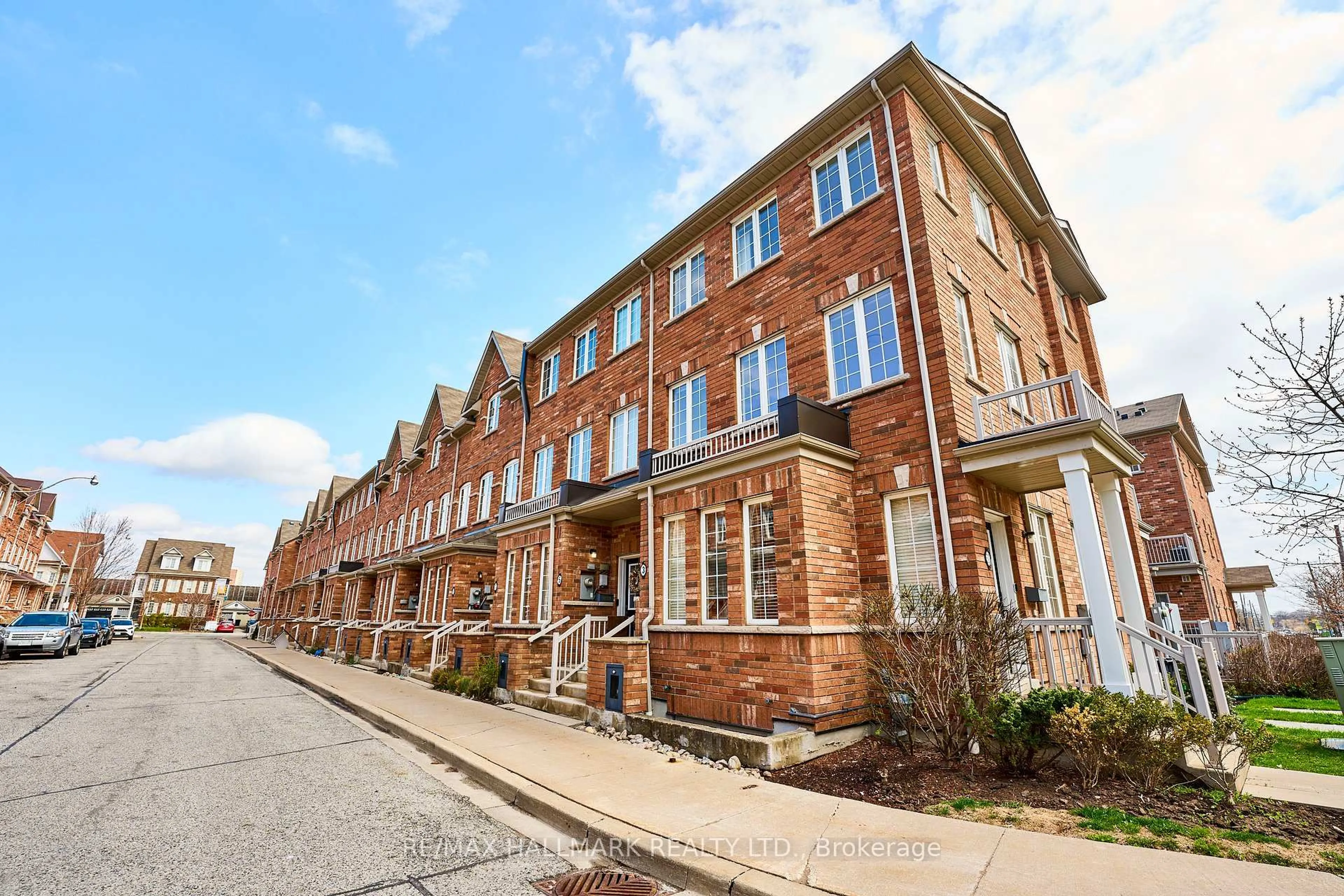 Home with brick exterior material, street for 3 Philpott Gdns #3, Toronto Ontario M4E 0A8