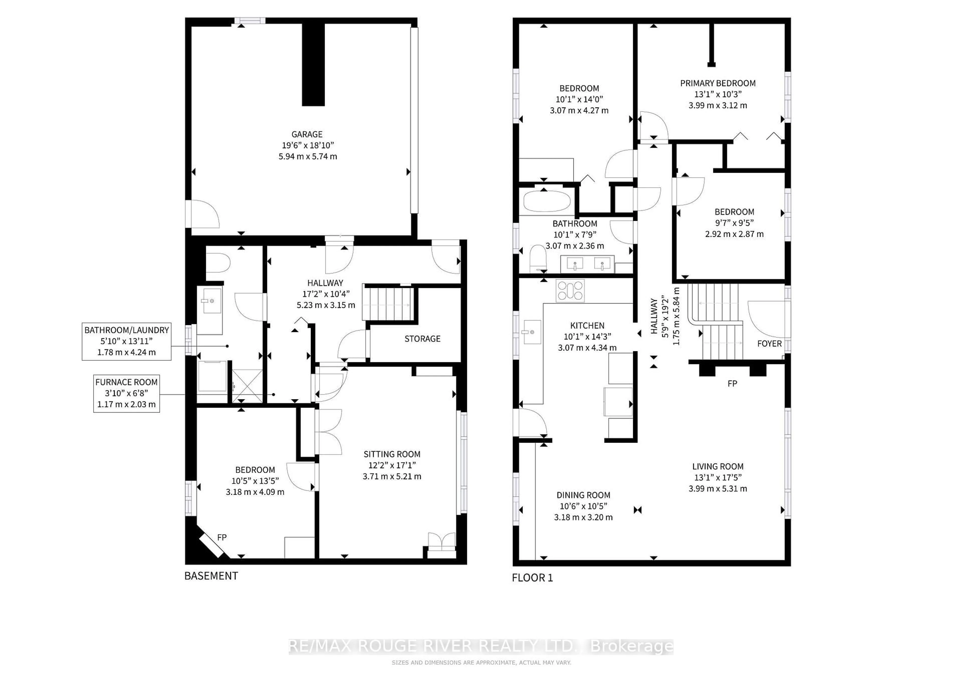 Floor plan for 261 Koning Crt, Toronto Ontario M1C 2S7