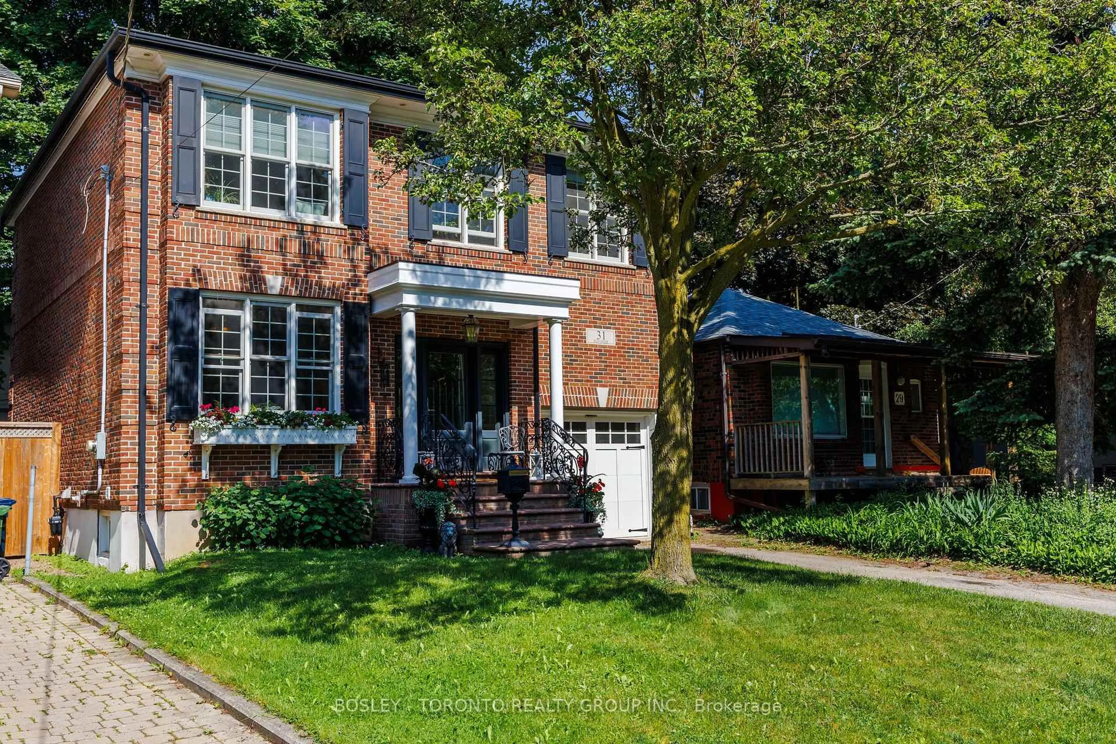 Home with brick exterior material, street for 31 Red Deer Ave, Toronto Ontario M1N 2Z1