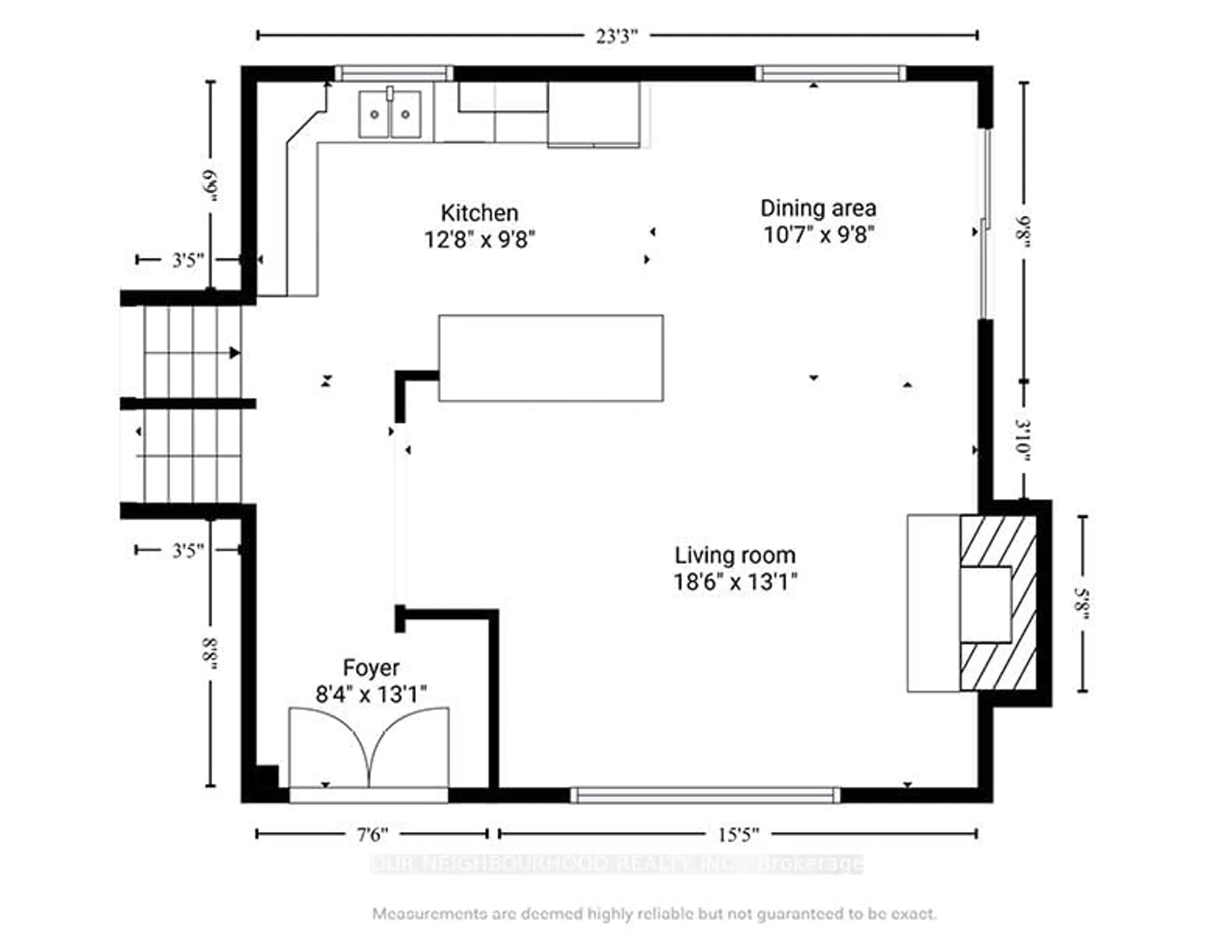Floor plan for 11 Ontario St, Clarington Ontario L1C 2R9
