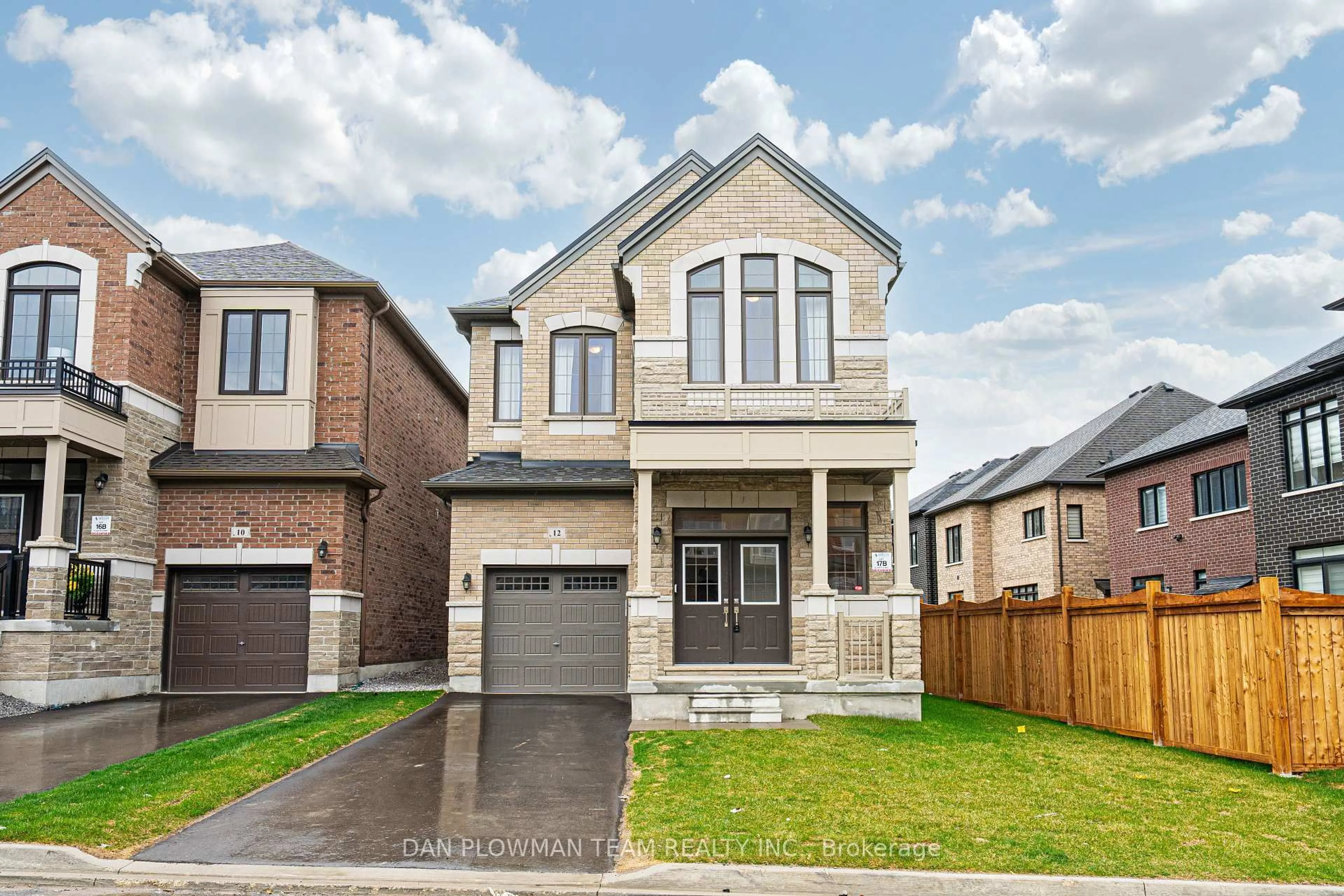 Home with brick exterior material, street for 12 Jadite St, Whitby Ontario L1P 0P8