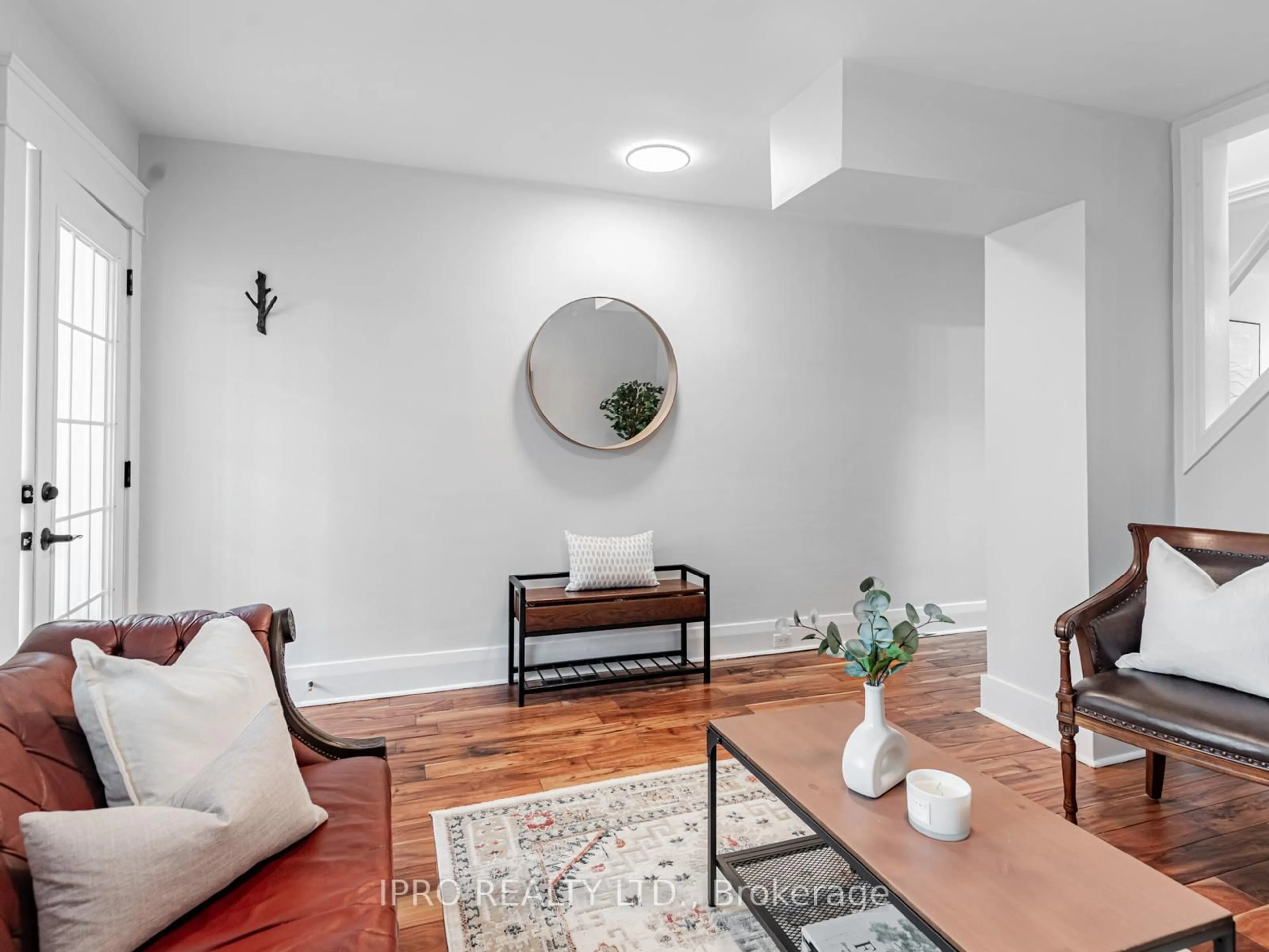 Living room with furniture, unknown for 111 Chisholm Ave, Toronto Ontario M4C 4V6