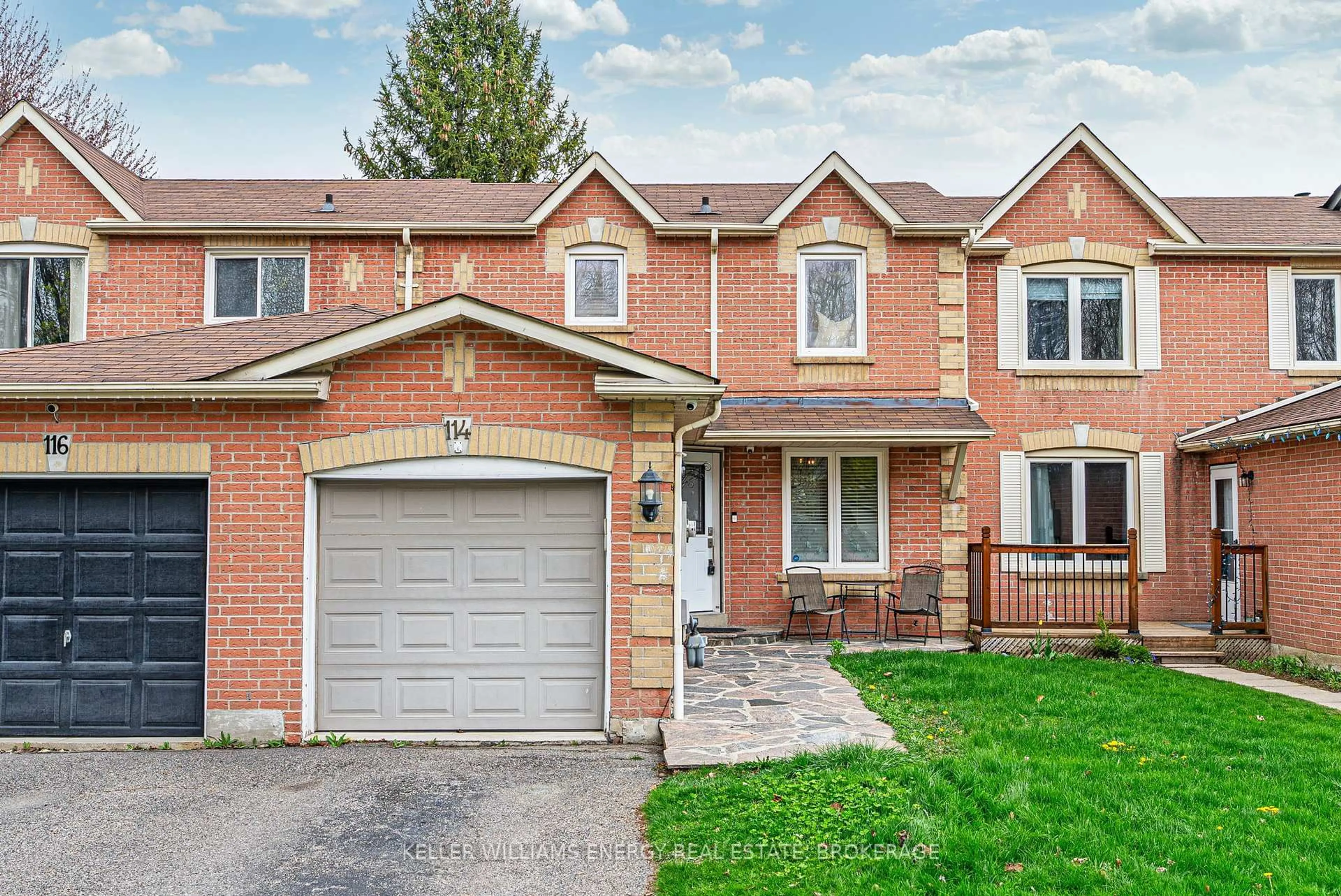 Home with brick exterior material, street for 114 Yorkville Dr, Clarington Ontario L1E 2A6