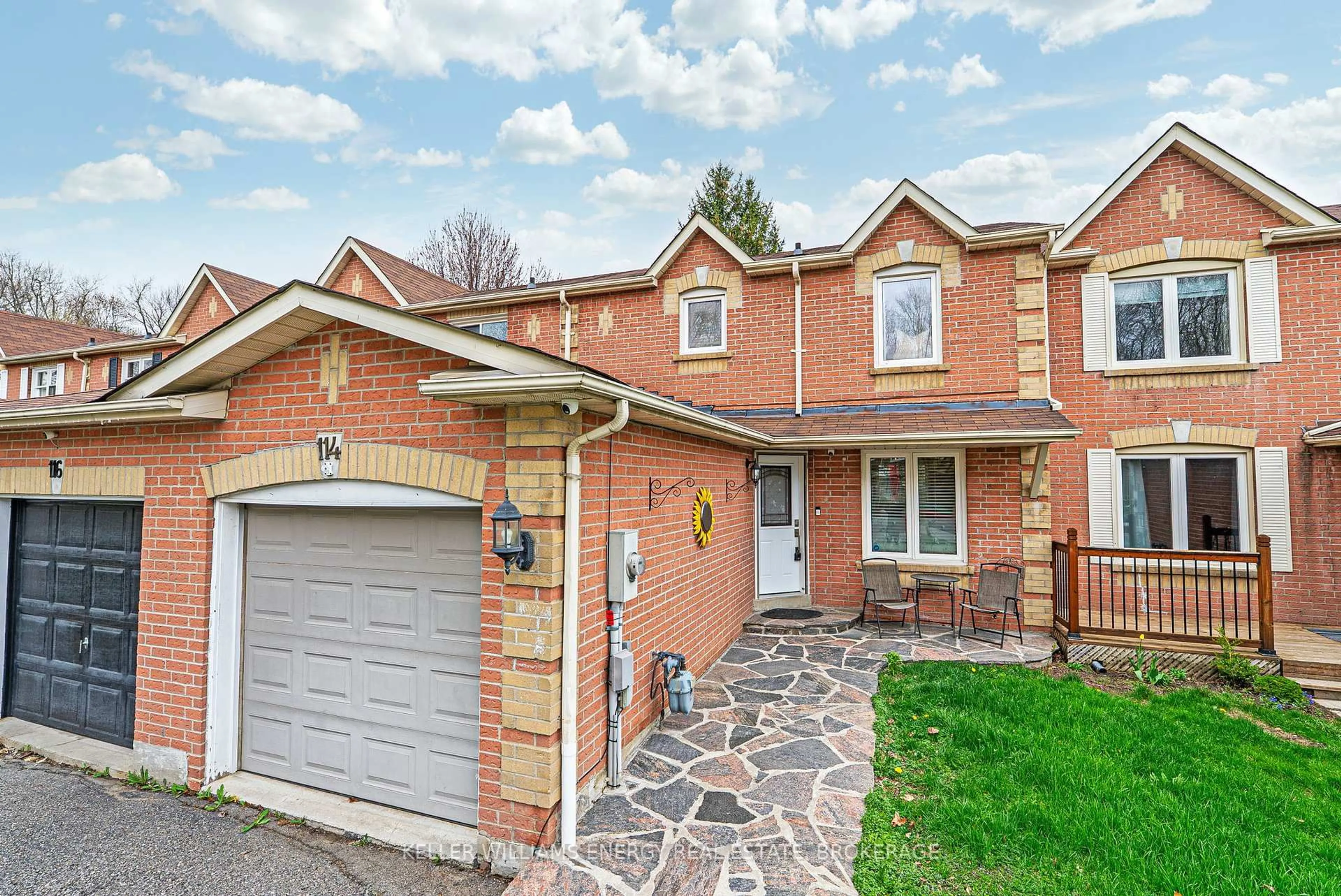 Home with brick exterior material, street for 114 Yorkville Dr, Clarington Ontario L1E 2A6