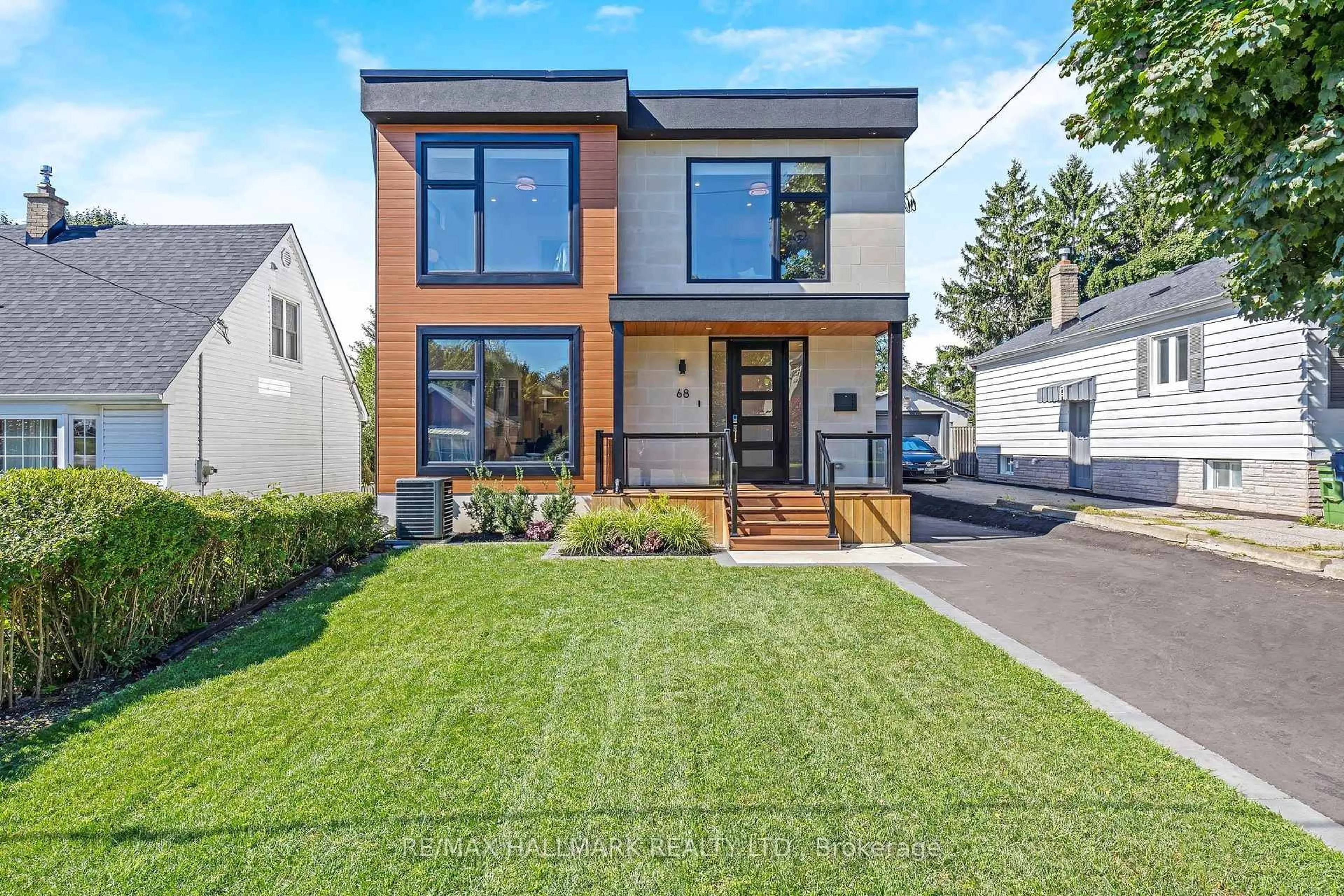 Home with brick exterior material, street for 68 Harewood Ave, Toronto Ontario M1M 2R3