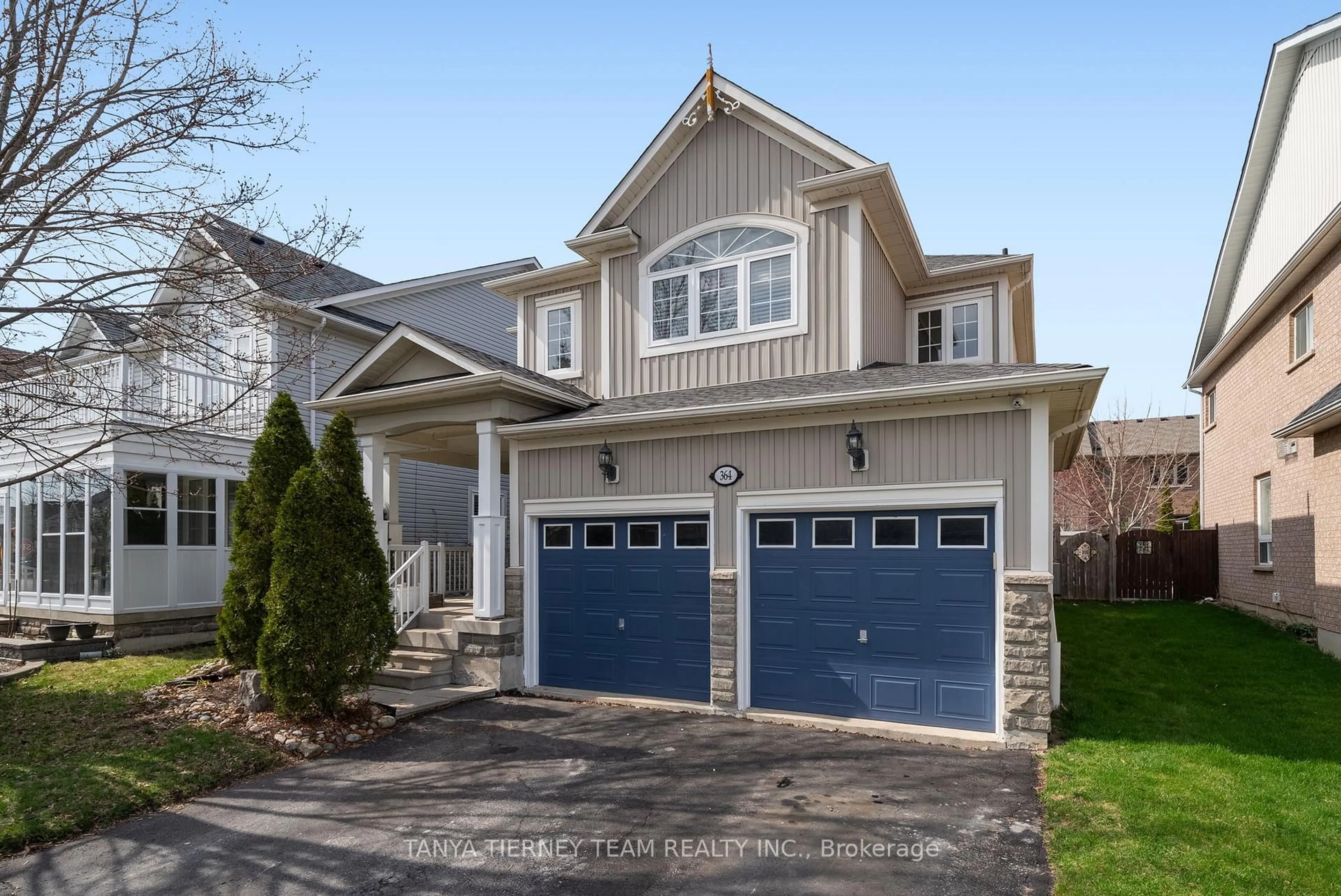 Home with vinyl exterior material, street for 364 Carnwith Dr, Whitby Ontario L1M 2M1