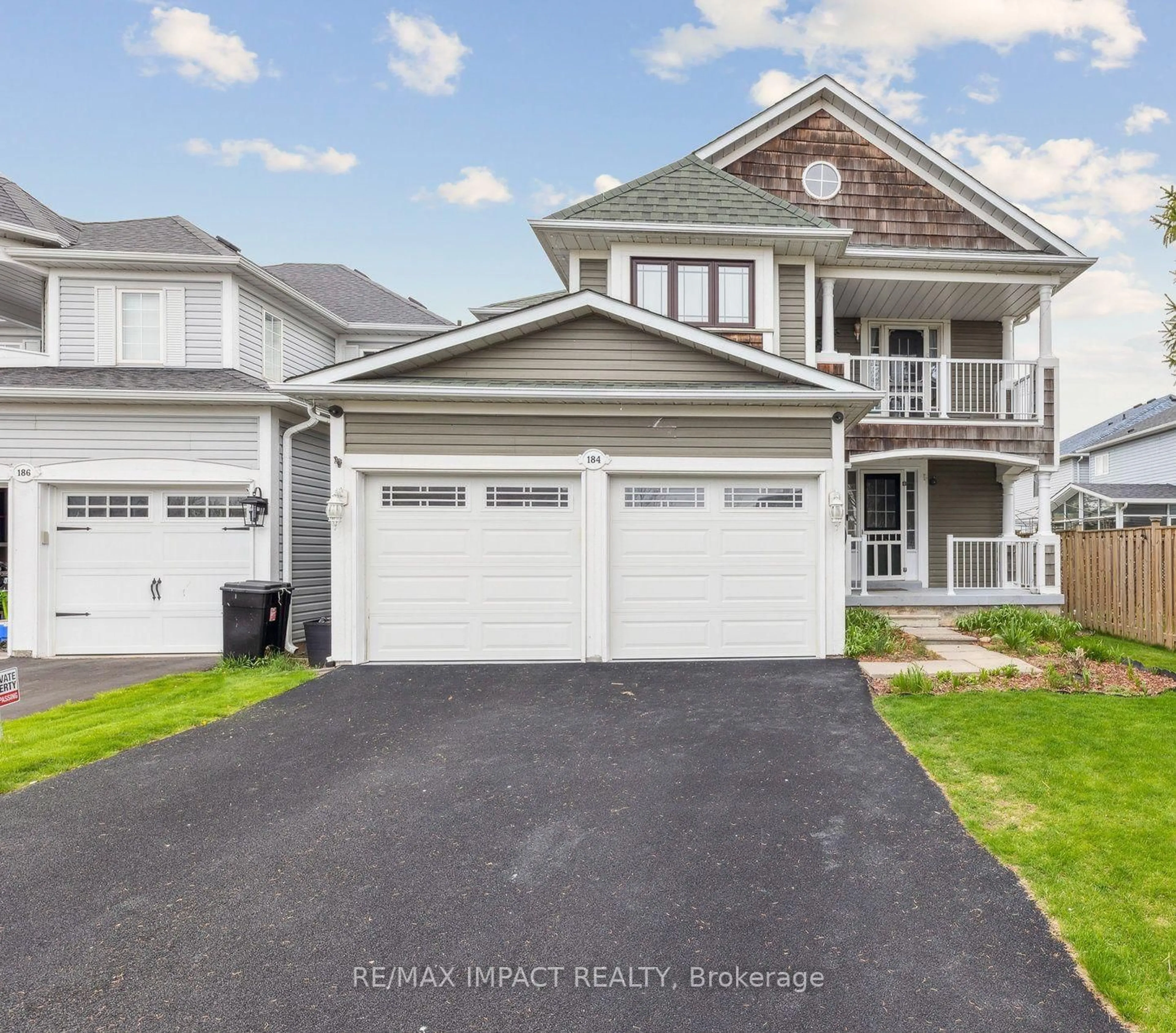 Home with vinyl exterior material, street for 184 Shipway Ave, Clarington Ontario L1B 1N1