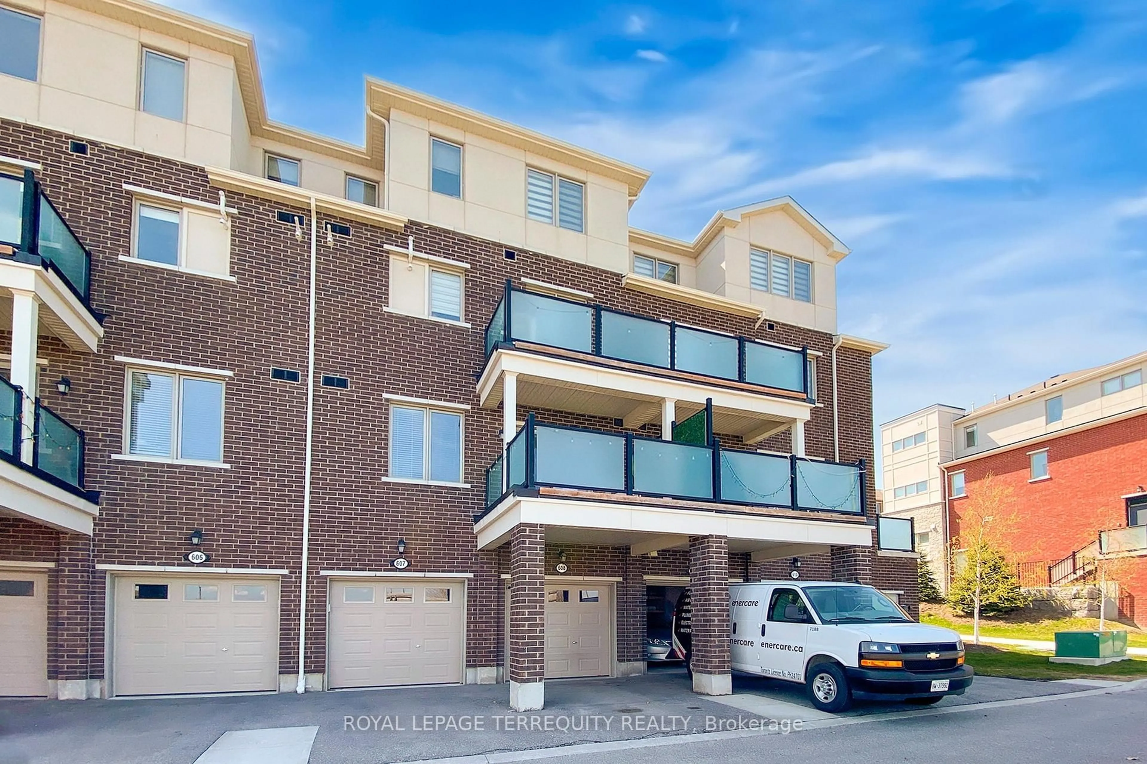 Home with brick exterior material, street for 1148 Dragonfly Ave #608, Pickering Ontario L1X 0H5