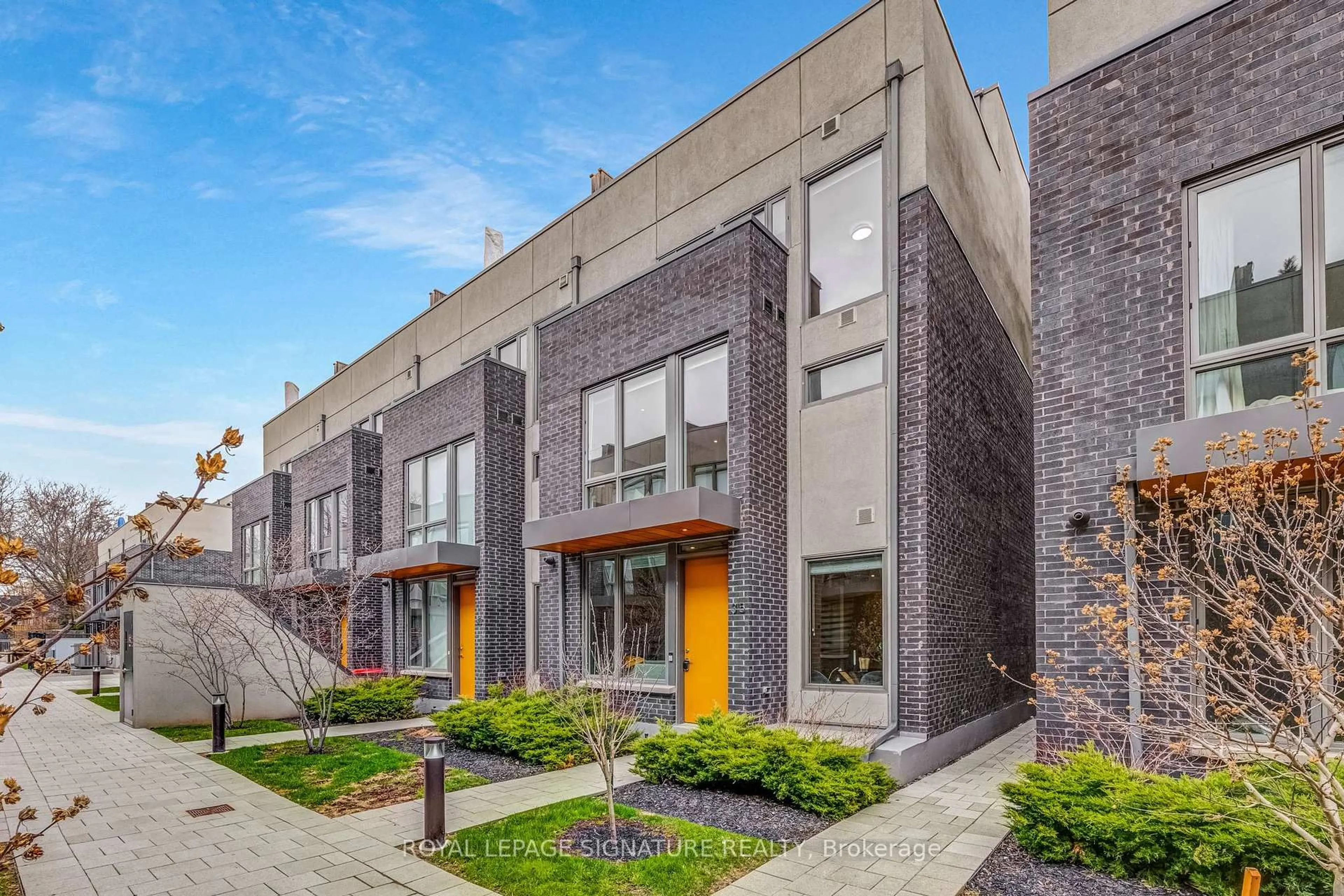Home with brick exterior material, street for 46 Curzon St #315, Toronto Ontario M4M 0C2