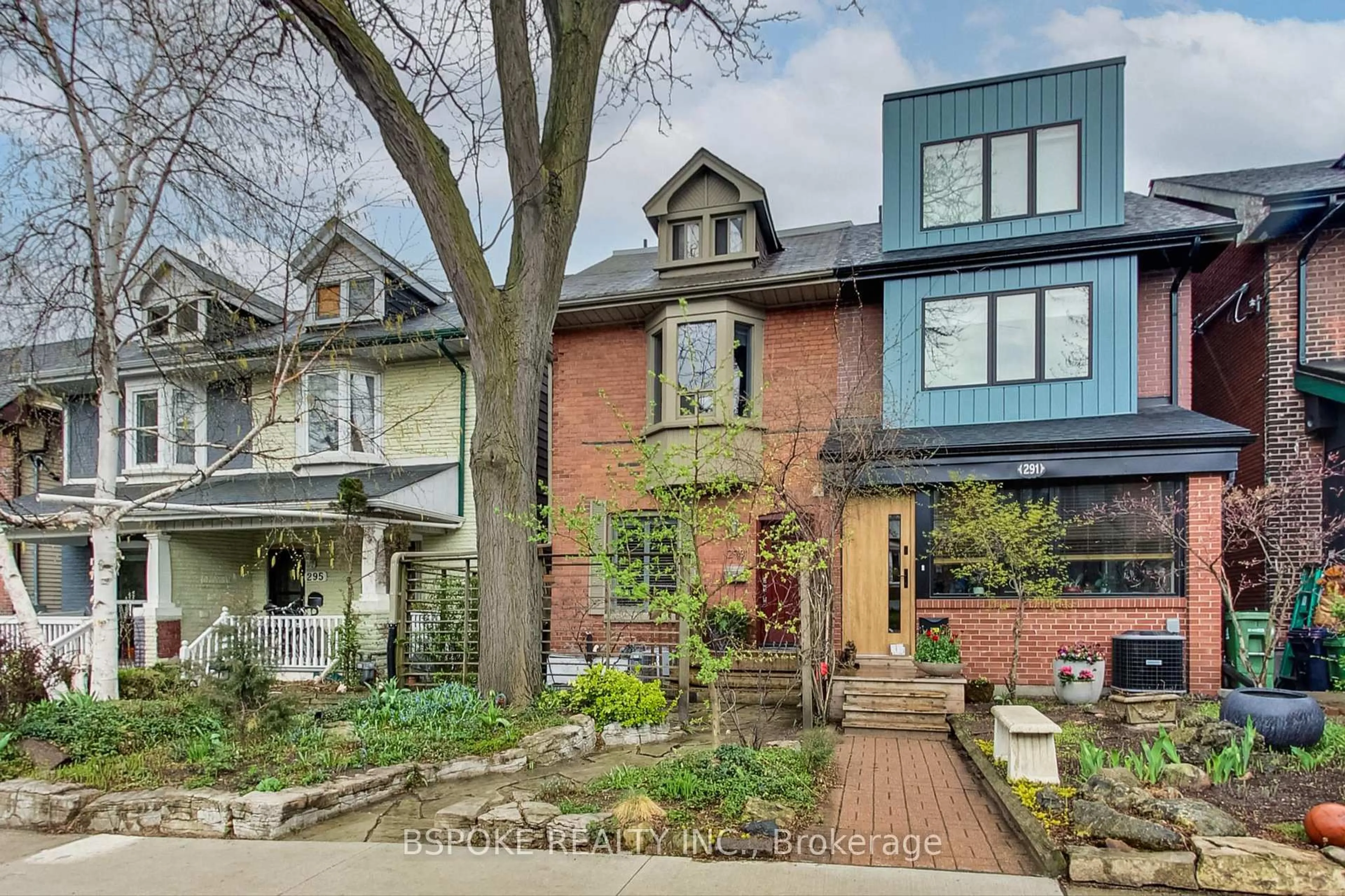 Home with brick exterior material, street for 293 Withrow Ave, Toronto Ontario M4J 1B6