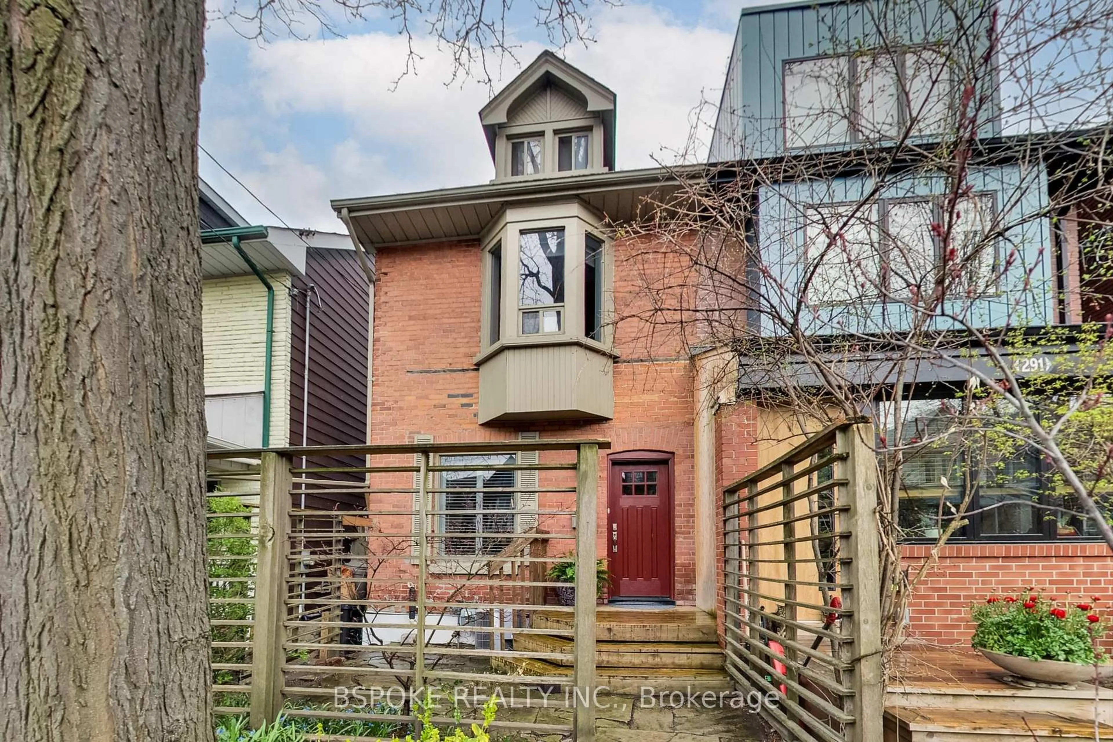 Home with brick exterior material, street for 293 Withrow Ave, Toronto Ontario M4J 1B6