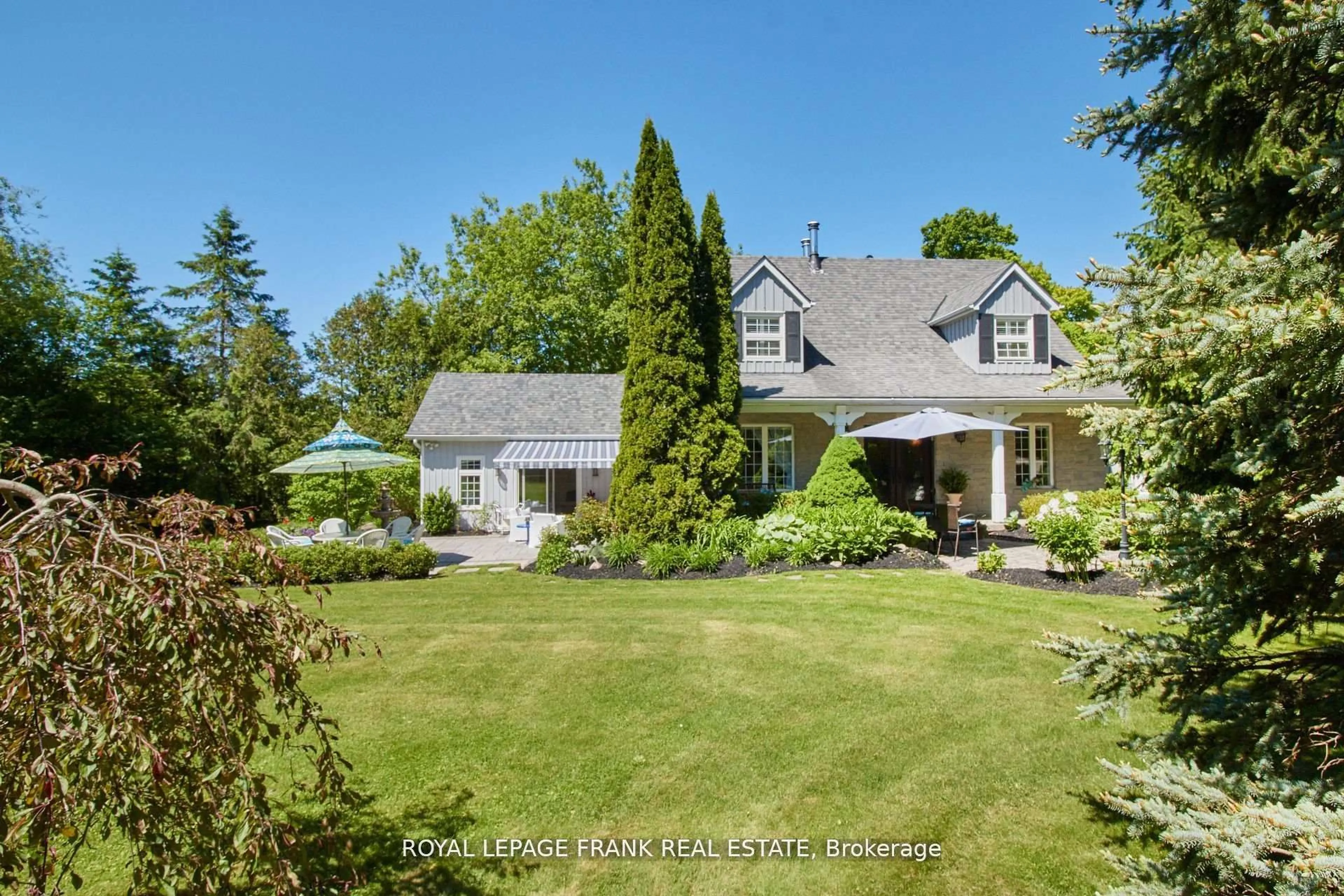 A pic from outside/outdoor area/front of a property/back of a property/a pic from drone, street for 8298 Grasshopper Park Rd, Clarington Ontario L1C 6A9