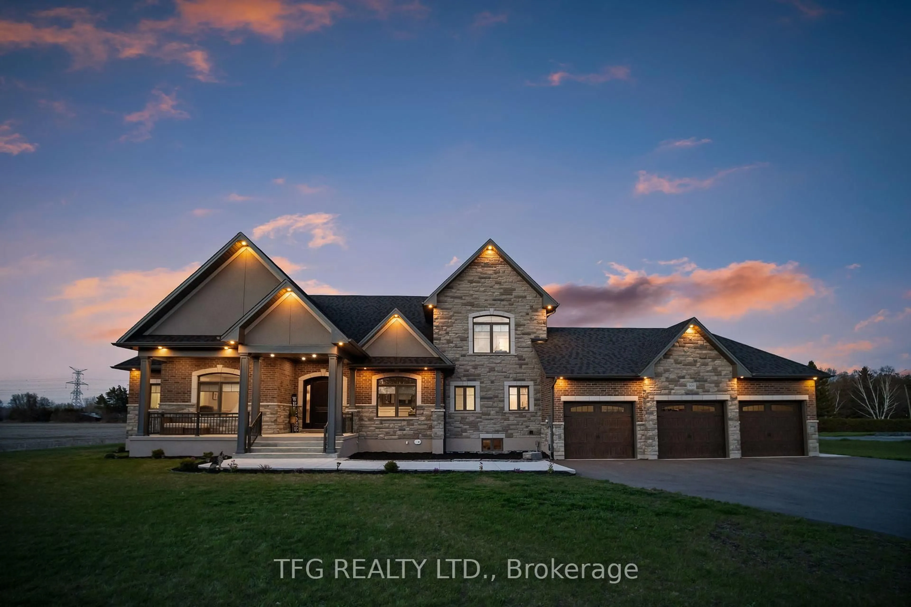 Home with brick exterior material, building for 3011 Rundle Rd, Clarington Ontario L1C 3K4