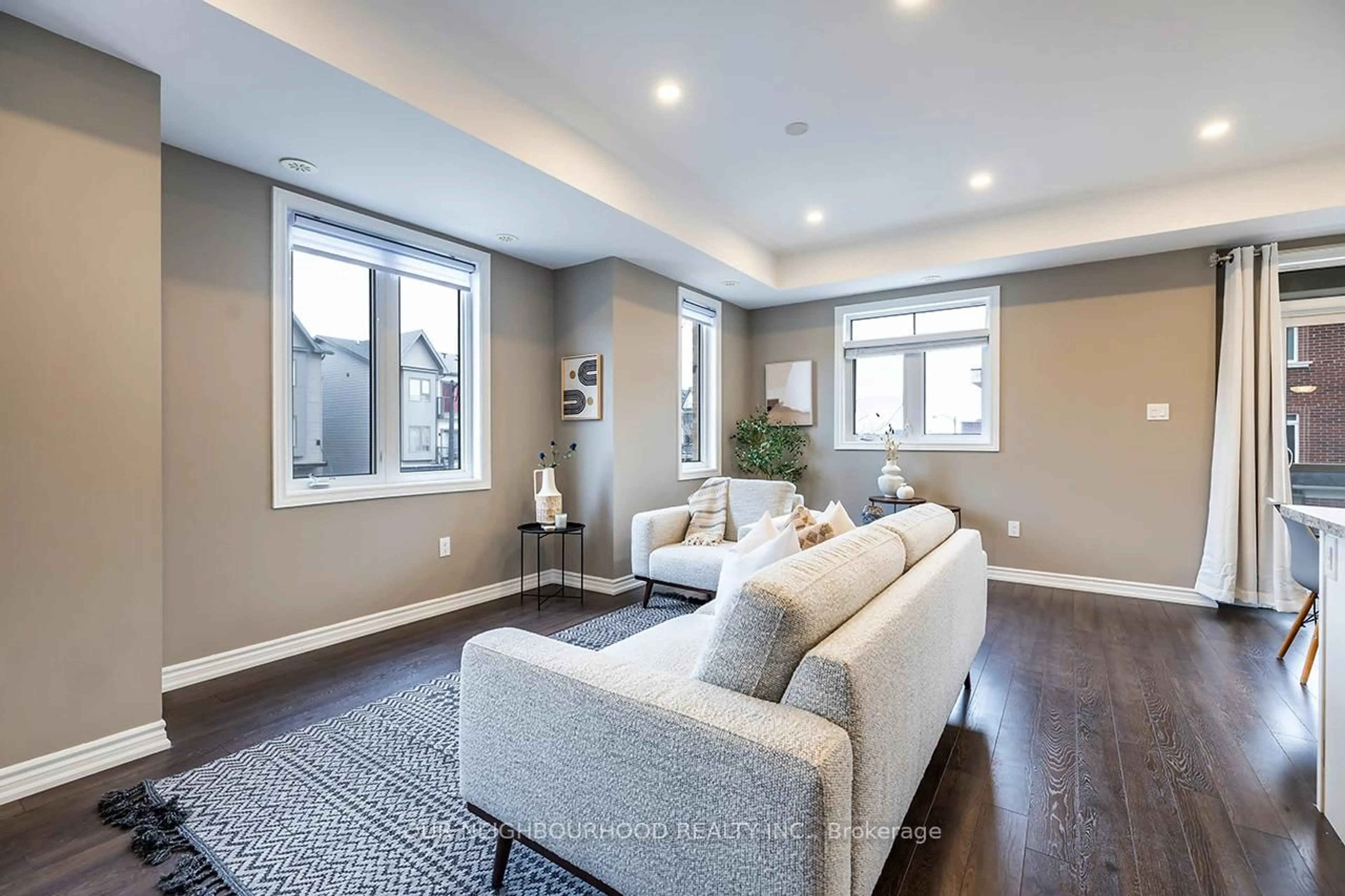 Living room with furniture, unknown for 1817 Rex Heath Dr, Pickering Ontario L1X 0E4